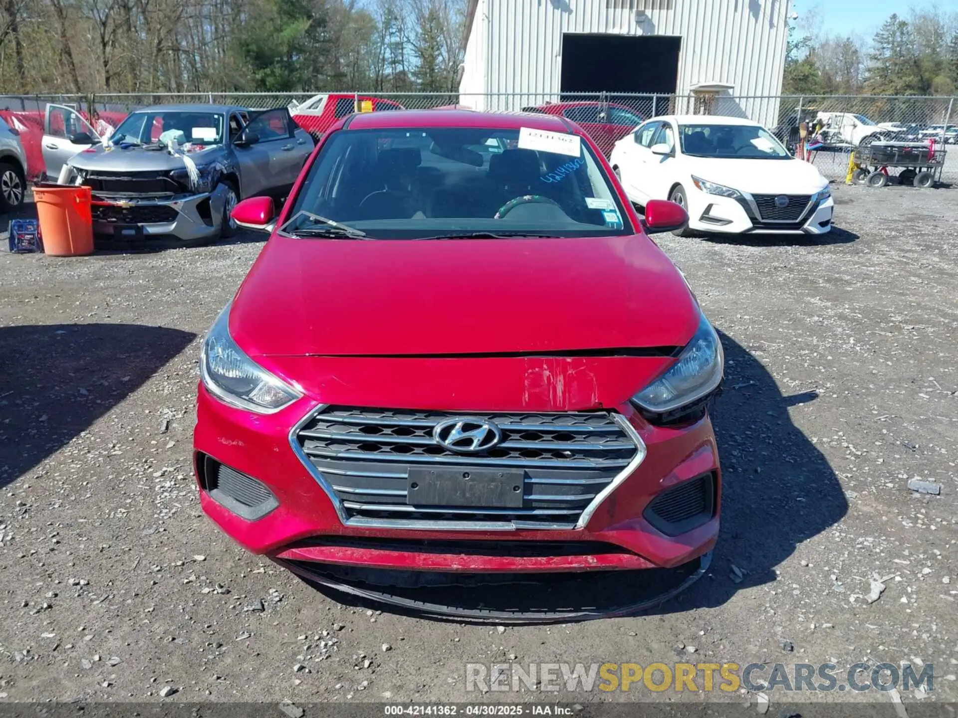 12 Photograph of a damaged car 3KPC24A36KE079269 HYUNDAI ACCENT 2019