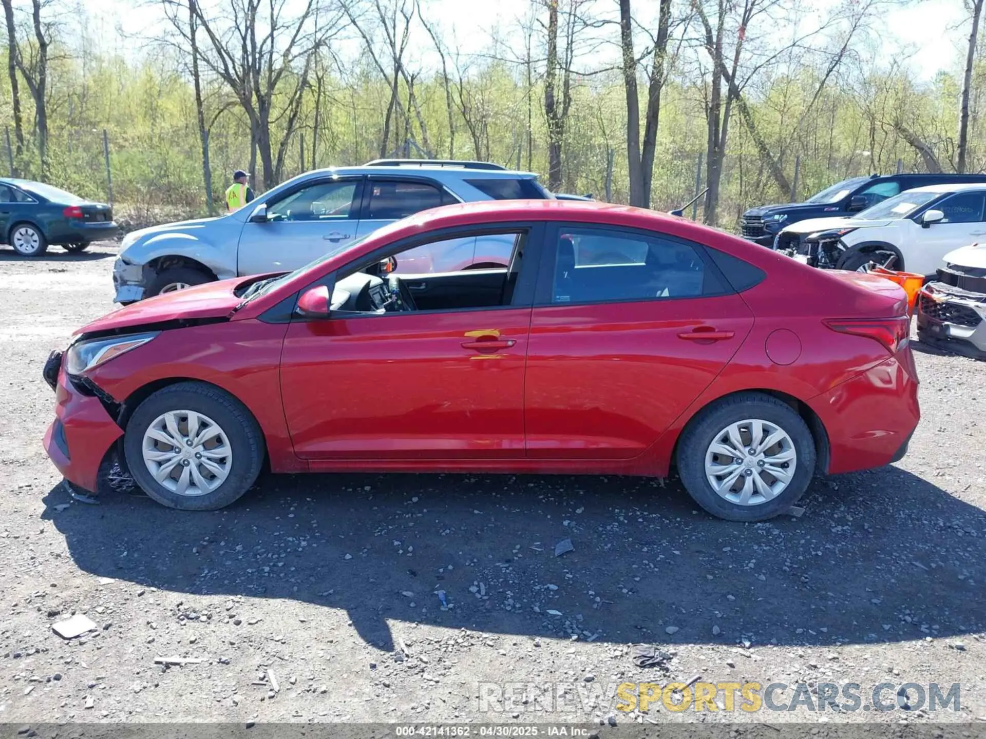 14 Photograph of a damaged car 3KPC24A36KE079269 HYUNDAI ACCENT 2019