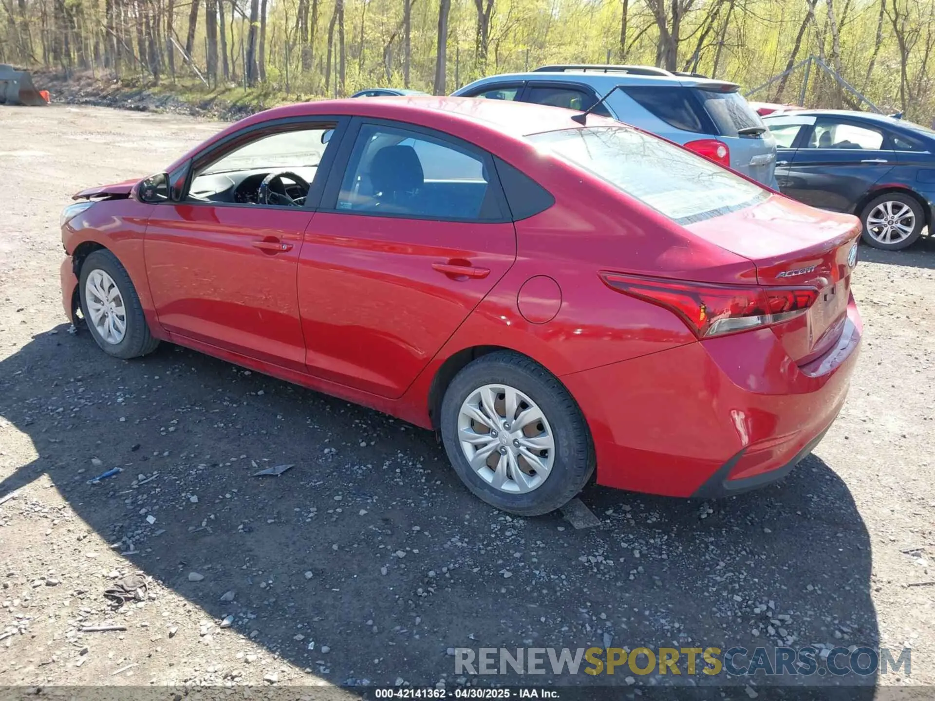 3 Photograph of a damaged car 3KPC24A36KE079269 HYUNDAI ACCENT 2019