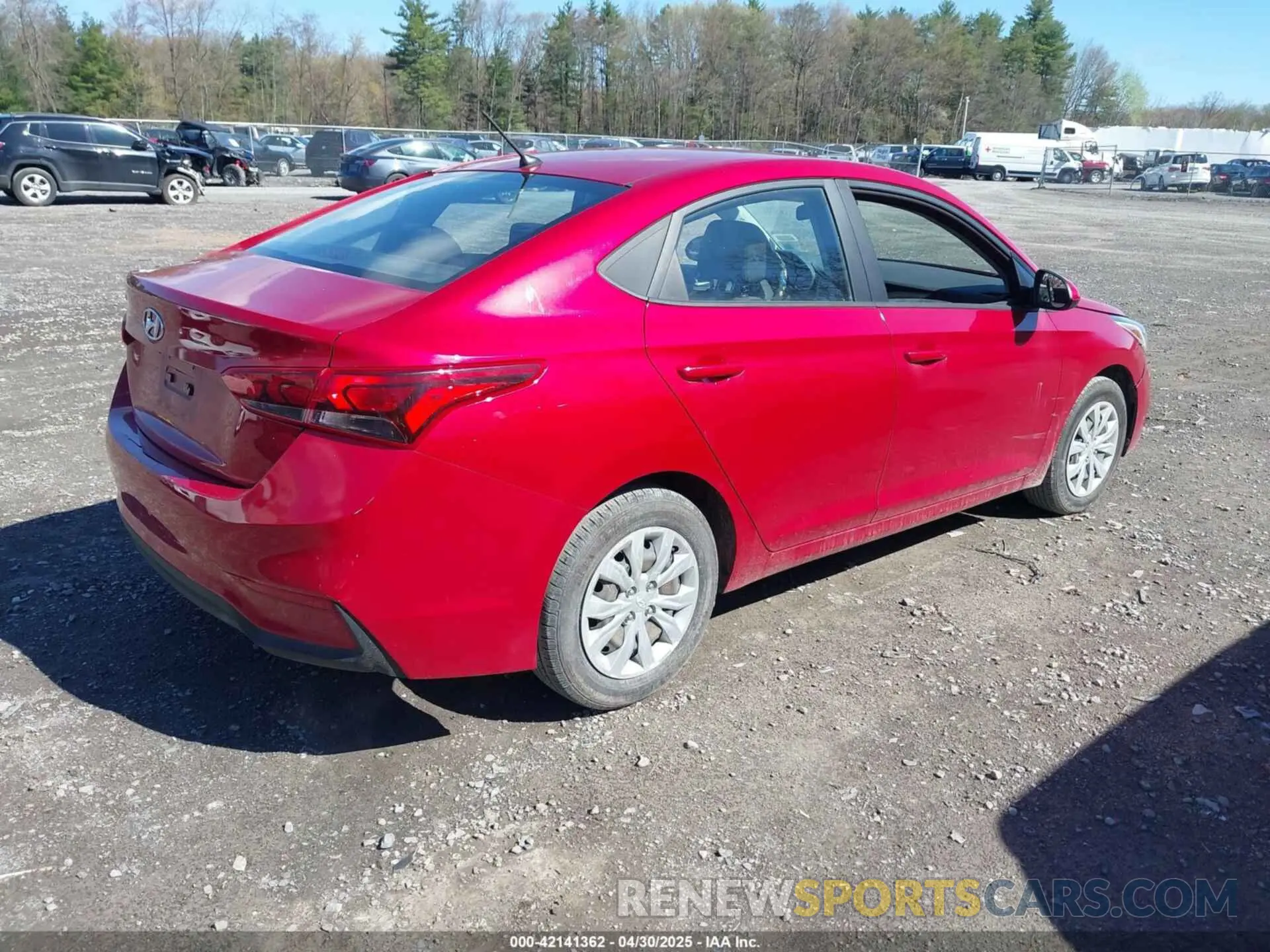 4 Photograph of a damaged car 3KPC24A36KE079269 HYUNDAI ACCENT 2019