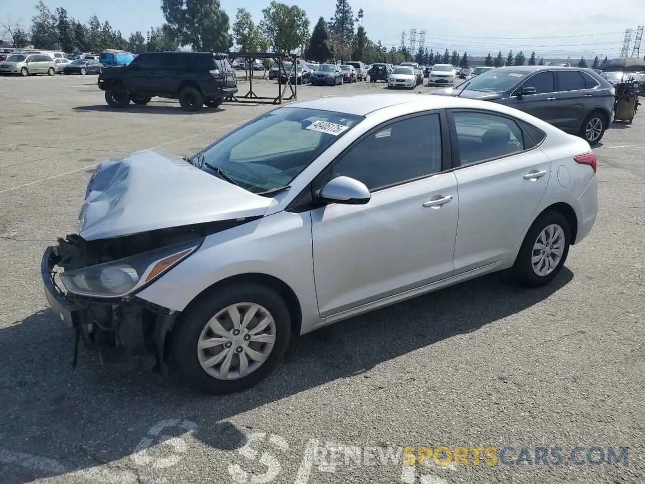 1 Фотография поврежденного автомобиля 3KPC24A38KE047004 HYUNDAI ACCENT 2019