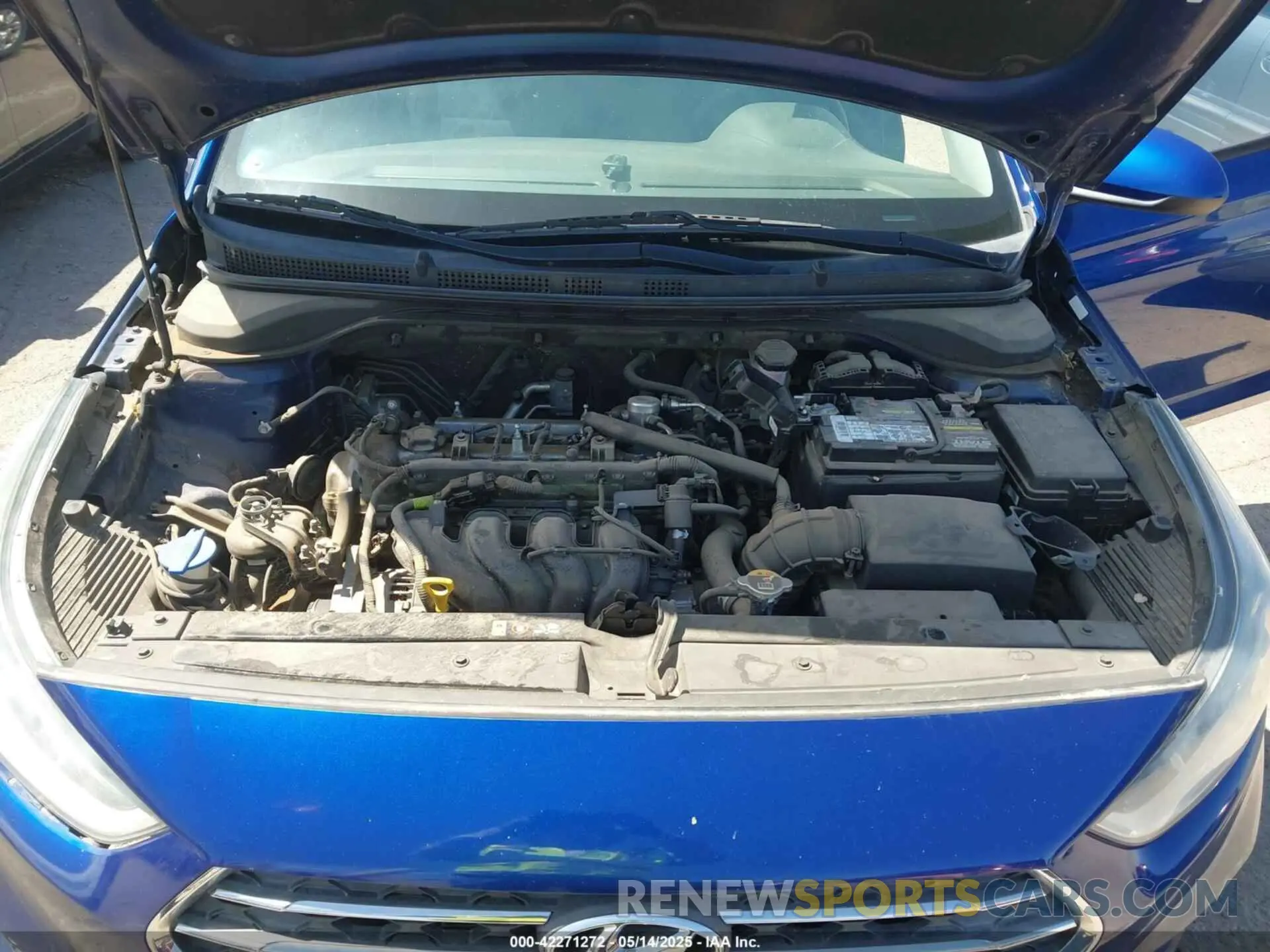 10 Photograph of a damaged car 3KPC24A38KE056589 HYUNDAI ACCENT 2019