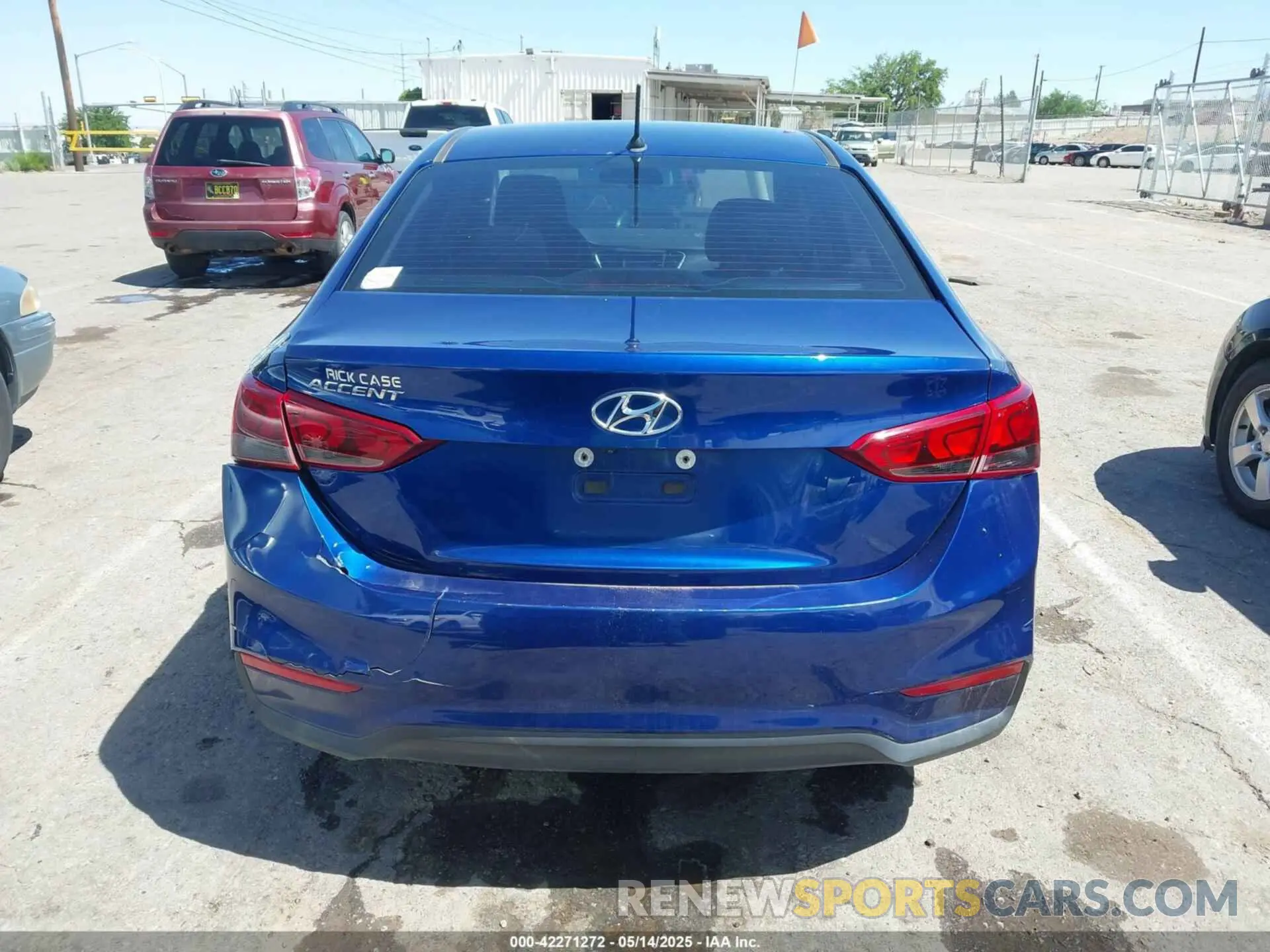 16 Photograph of a damaged car 3KPC24A38KE056589 HYUNDAI ACCENT 2019