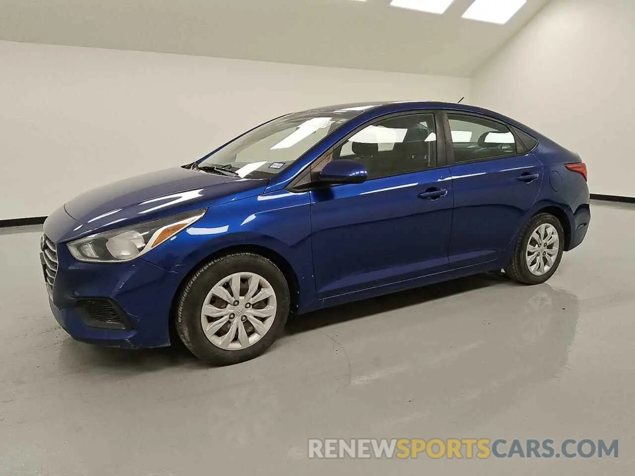 1 Photograph of a damaged car 3KPC24A38KE069309 HYUNDAI ACCENT 2019