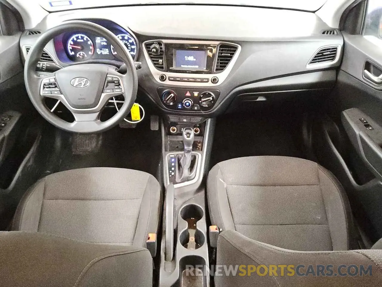 8 Photograph of a damaged car 3KPC24A38KE069309 HYUNDAI ACCENT 2019