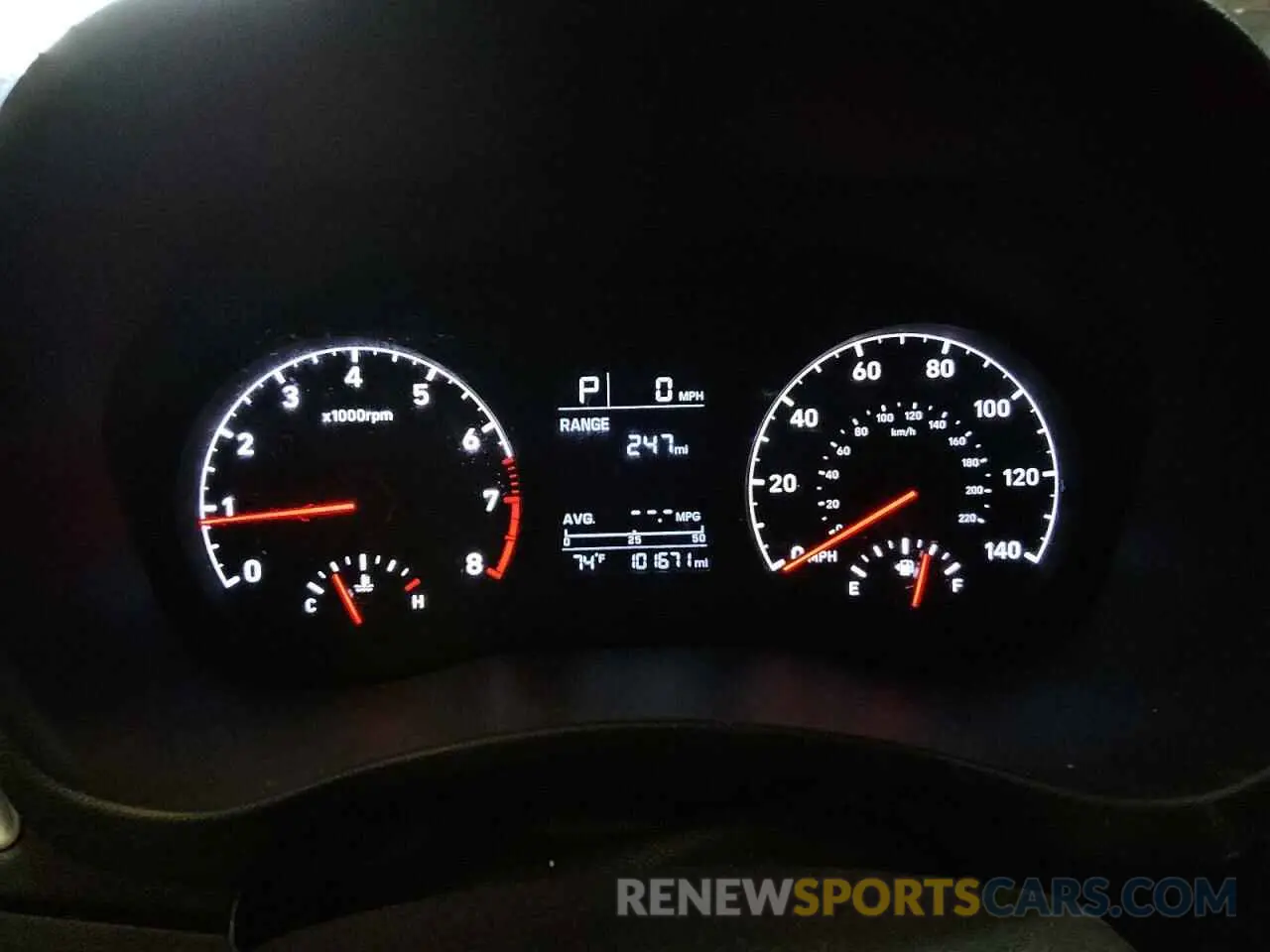 9 Photograph of a damaged car 3KPC24A38KE069309 HYUNDAI ACCENT 2019