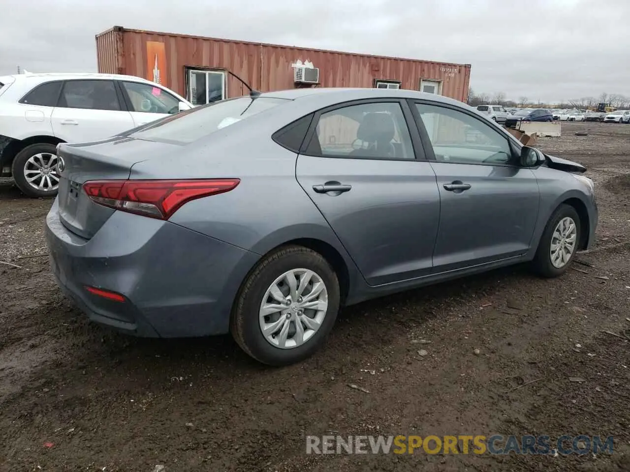 3 Photograph of a damaged car 3KPC24A38KE080665 HYUNDAI ACCENT 2019