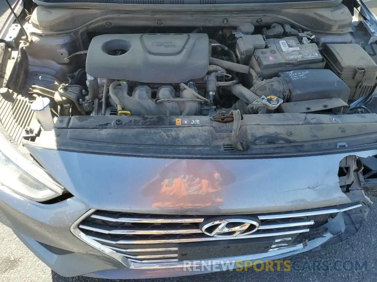 11 Photograph of a damaged car 3KPC24A38KE083534 HYUNDAI ACCENT 2019