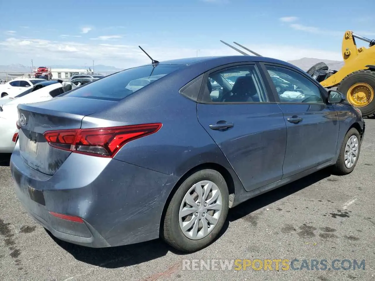 3 Photograph of a damaged car 3KPC24A38KE083534 HYUNDAI ACCENT 2019