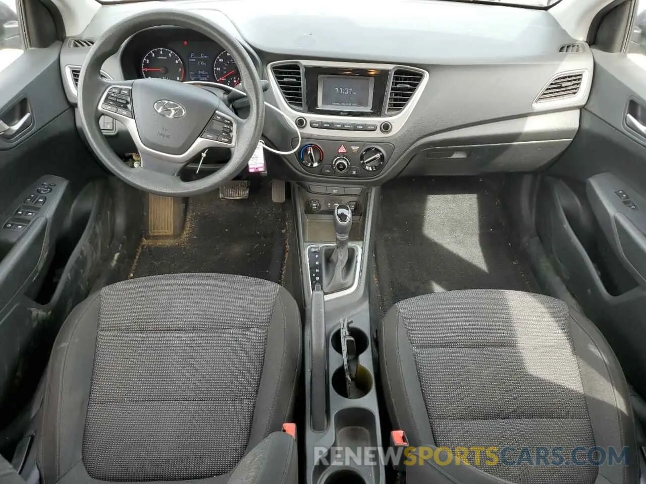 8 Фотография поврежденного автомобиля 3KPC24A38KE087678 HYUNDAI ACCENT 2019