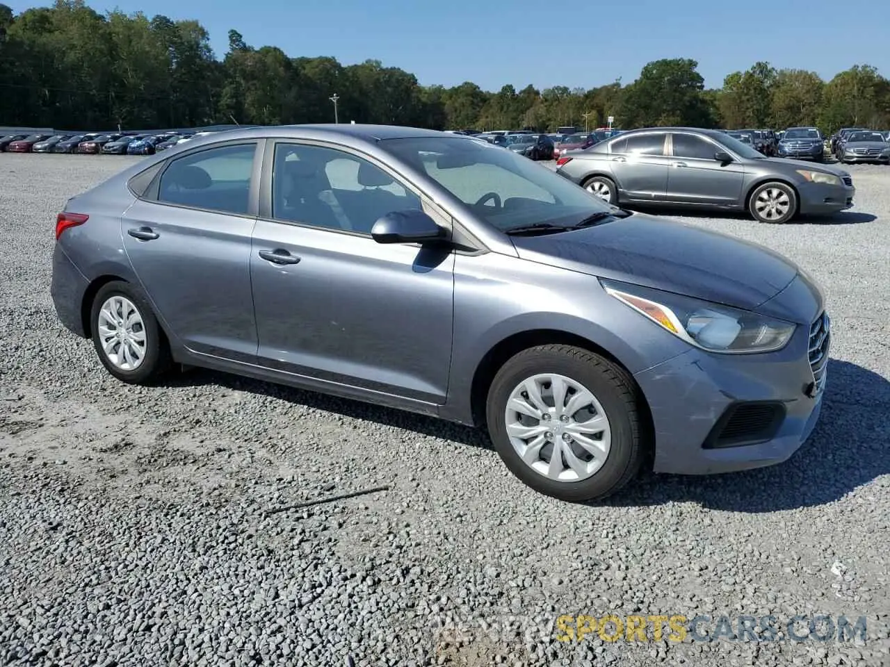 4 Photograph of a damaged car 3KPC24A38KE087812 HYUNDAI ACCENT 2019