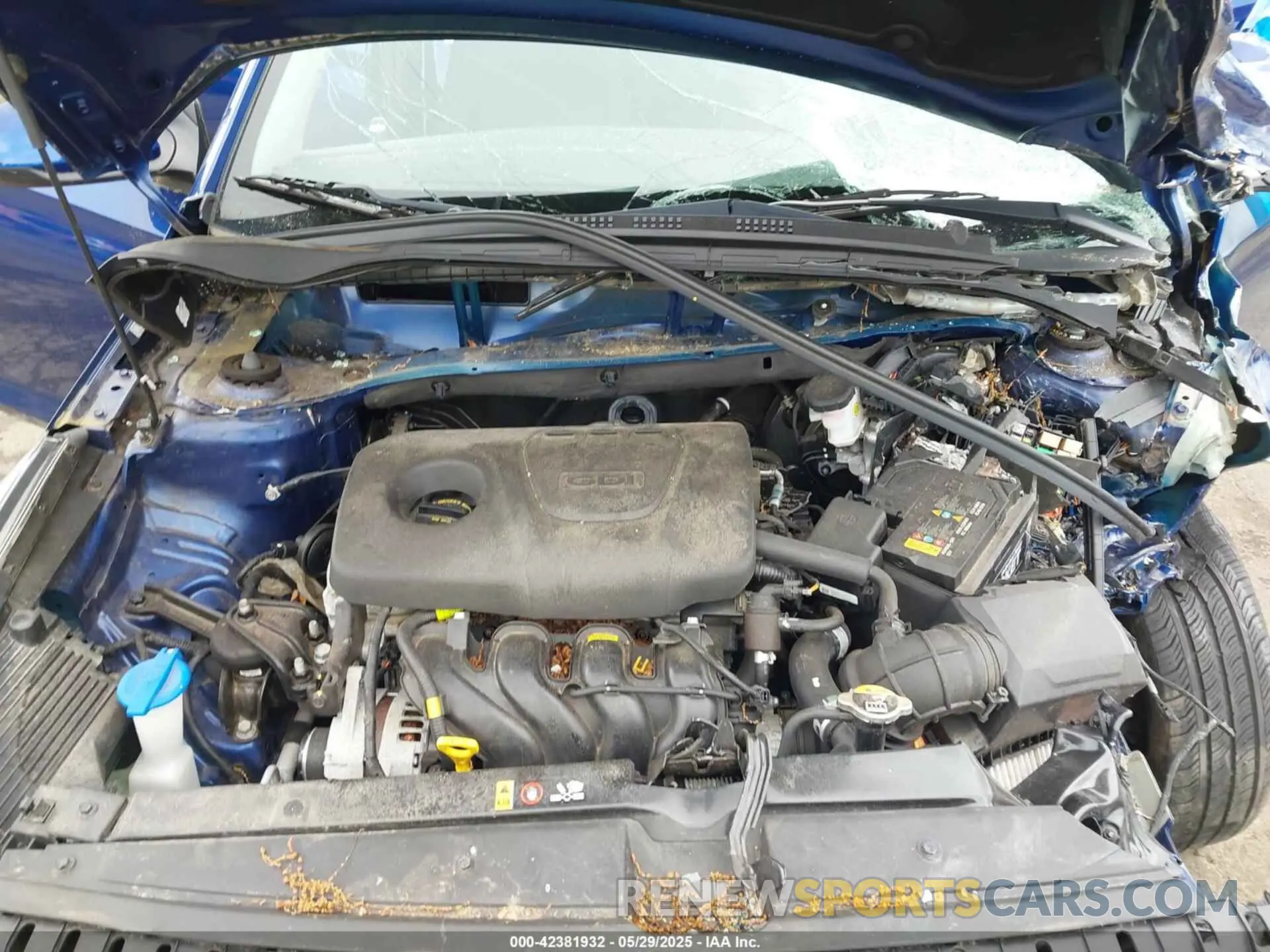 10 Photograph of a damaged car 3KPC24A38KE088524 HYUNDAI ACCENT 2019