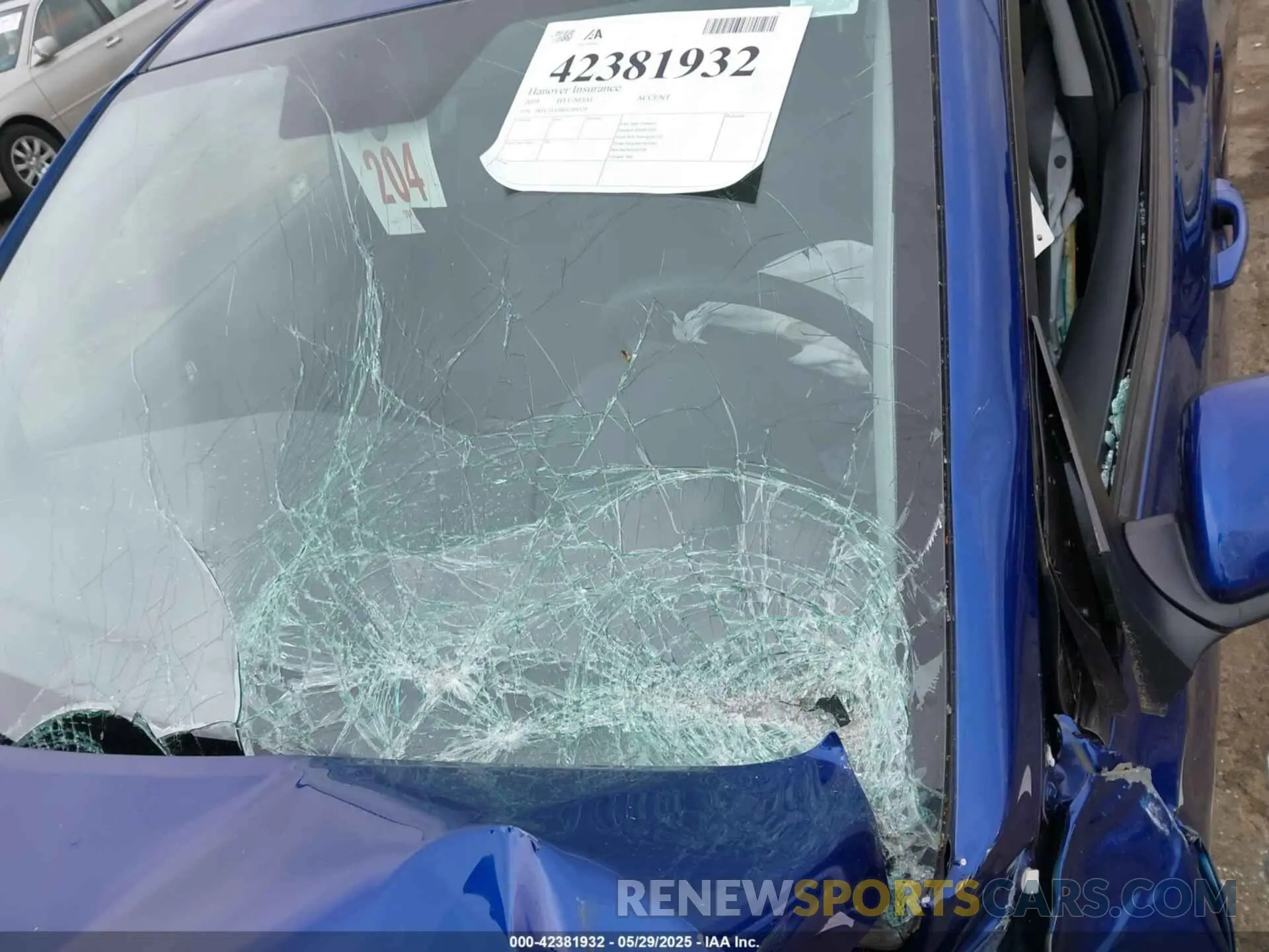 19 Photograph of a damaged car 3KPC24A38KE088524 HYUNDAI ACCENT 2019