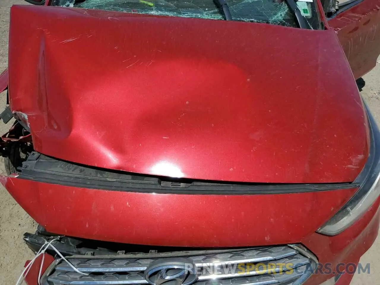 11 Фотография поврежденного автомобиля 3KPC24A39KE047982 HYUNDAI ACCENT 2019