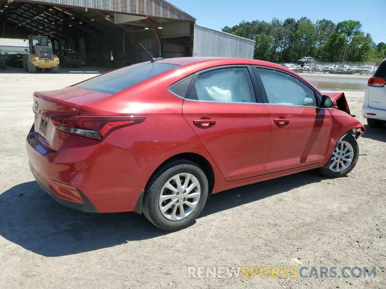 3 Фотография поврежденного автомобиля 3KPC24A39KE047982 HYUNDAI ACCENT 2019