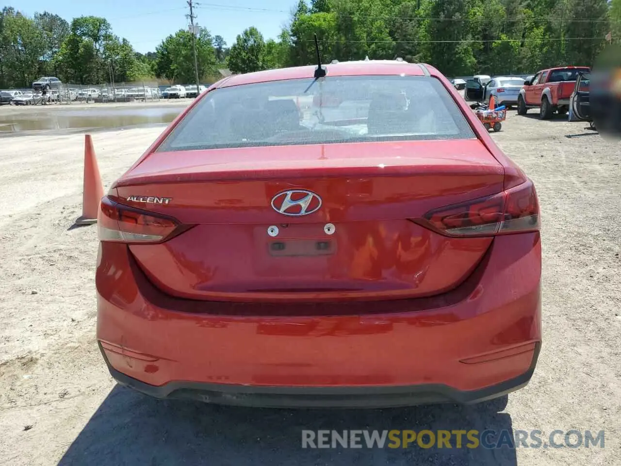 6 Фотография поврежденного автомобиля 3KPC24A39KE047982 HYUNDAI ACCENT 2019