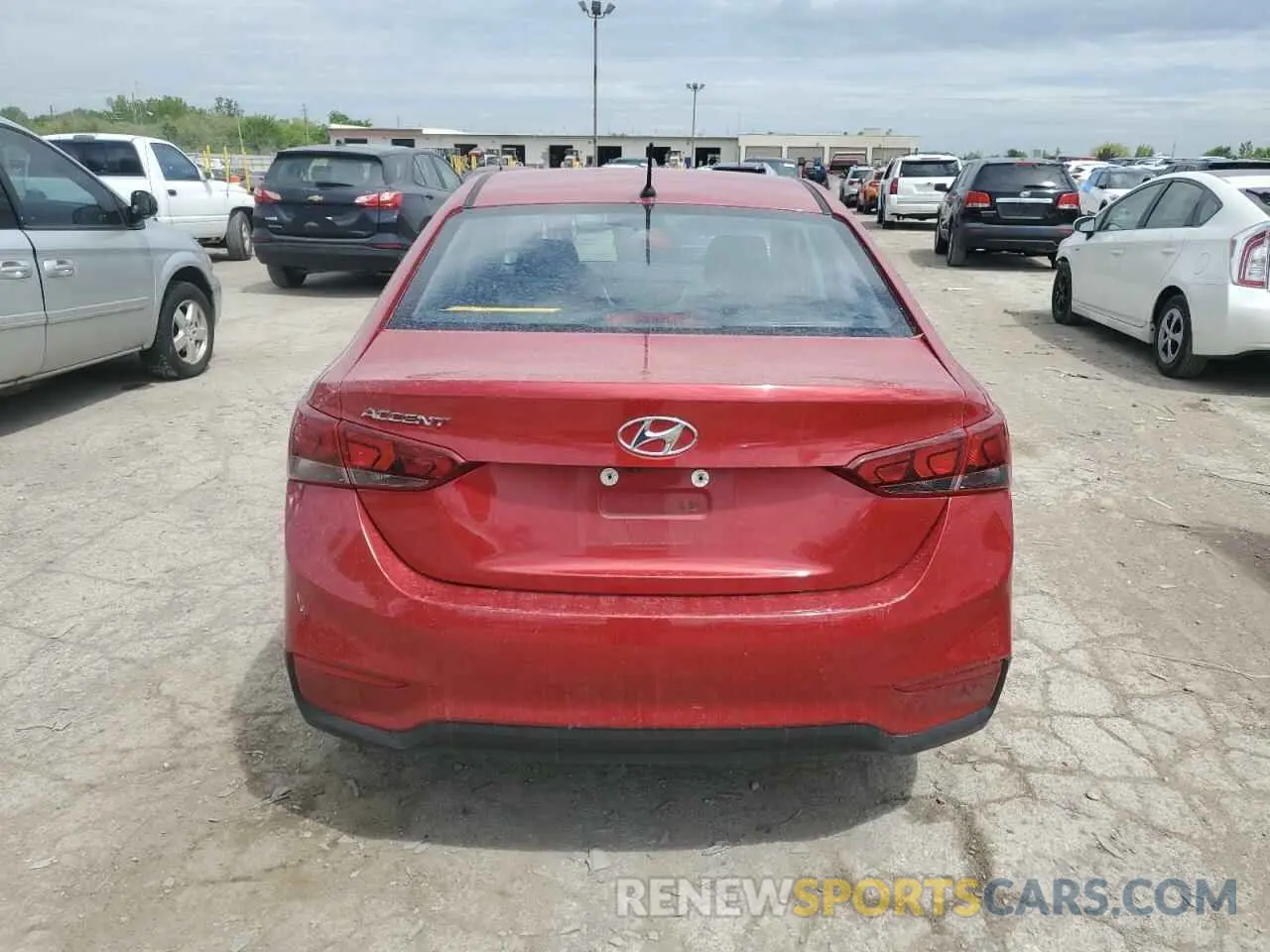 6 Фотография поврежденного автомобиля 3KPC24A39KE058593 HYUNDAI ACCENT 2019