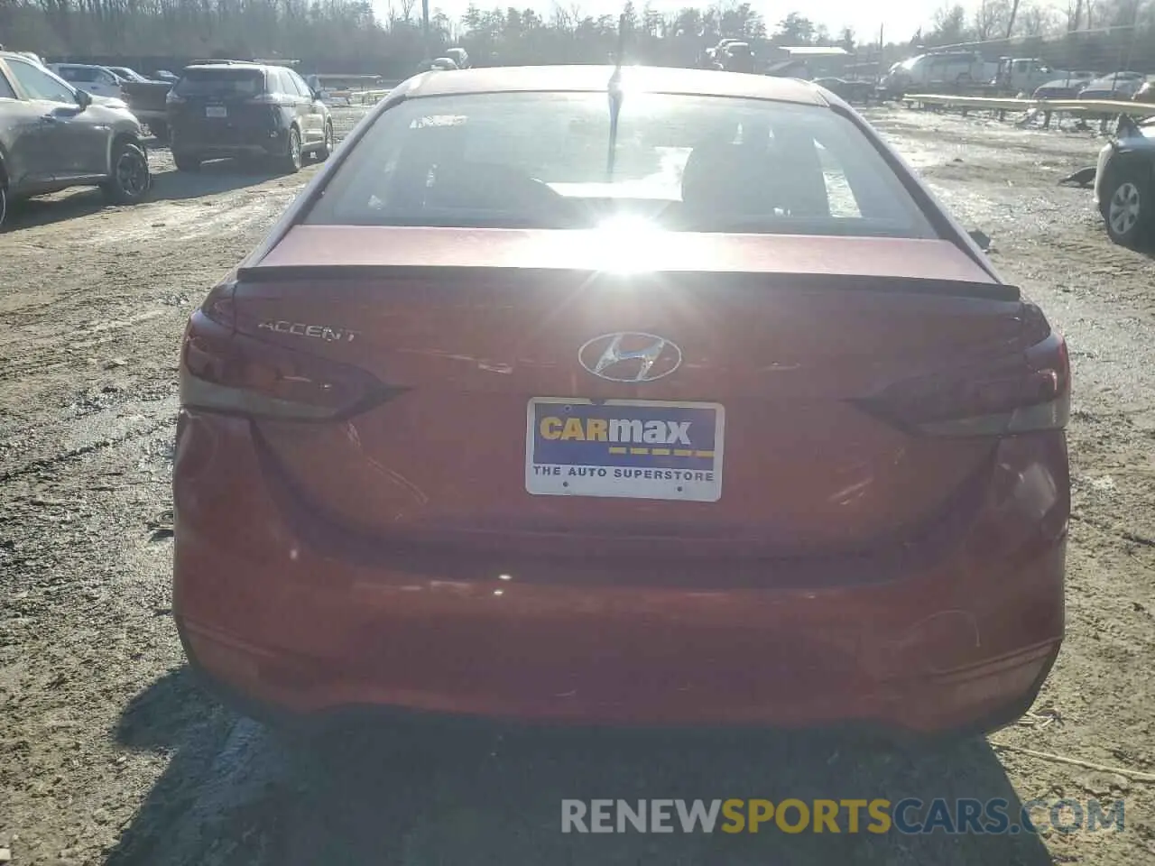 6 Photograph of a damaged car 3KPC24A3XKE065679 HYUNDAI ACCENT 2019