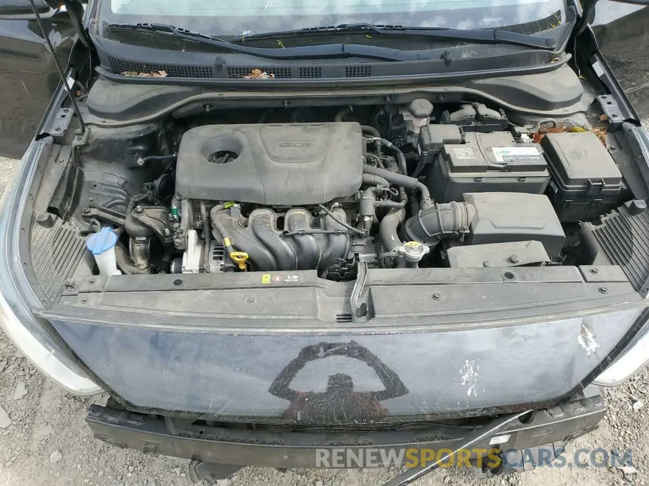 11 Photograph of a damaged car 3KPC24A3XKE065746 HYUNDAI ACCENT 2019