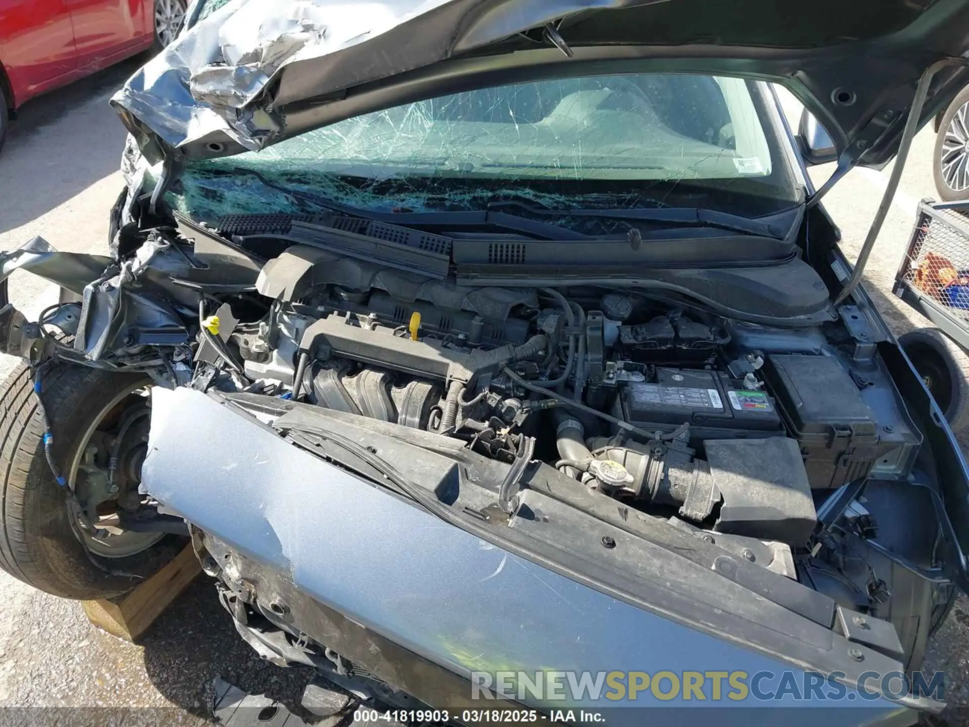 10 Photograph of a damaged car 3KPC24A60LE094667 HYUNDAI ACCENT 2020