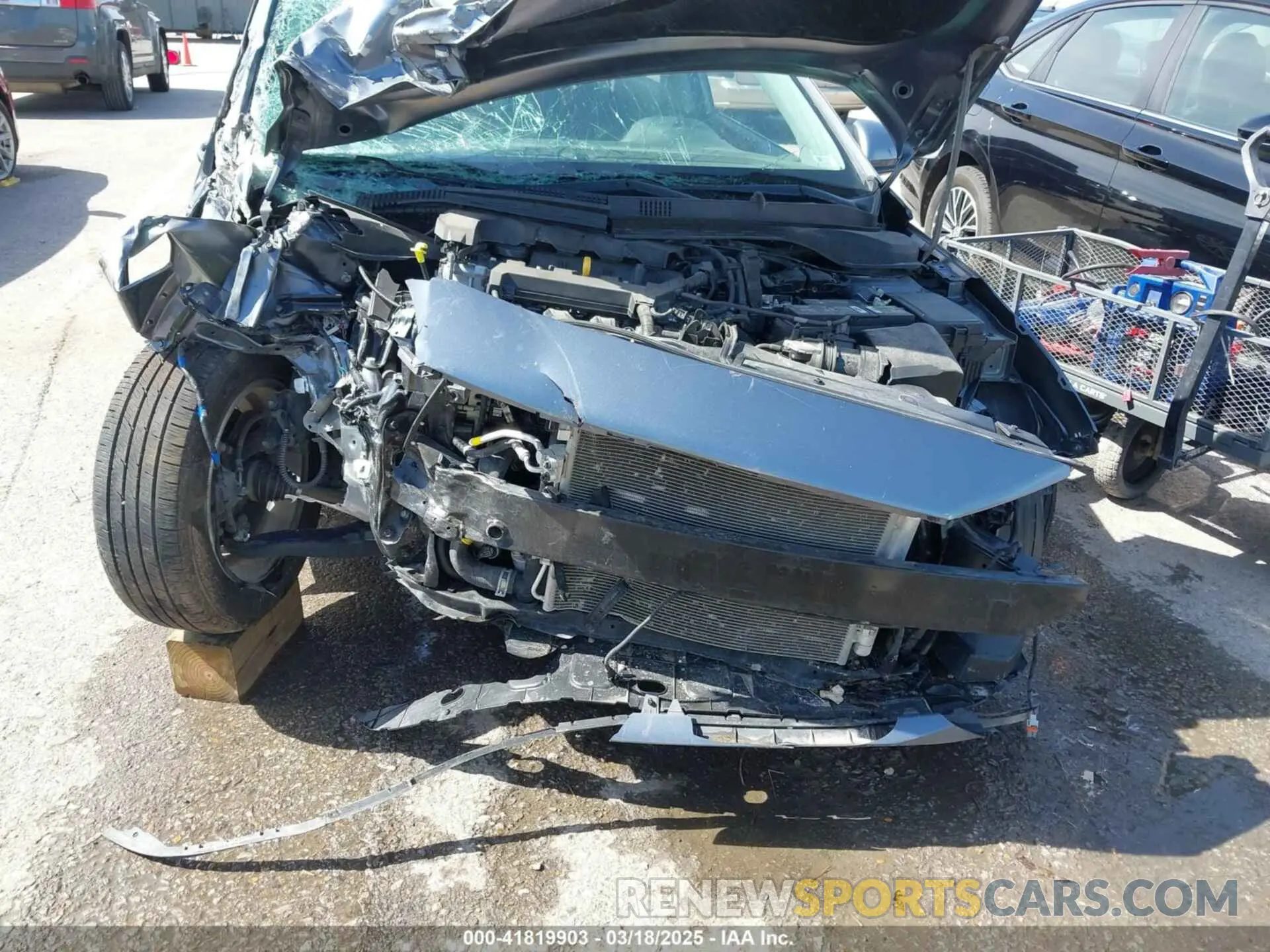6 Photograph of a damaged car 3KPC24A60LE094667 HYUNDAI ACCENT 2020