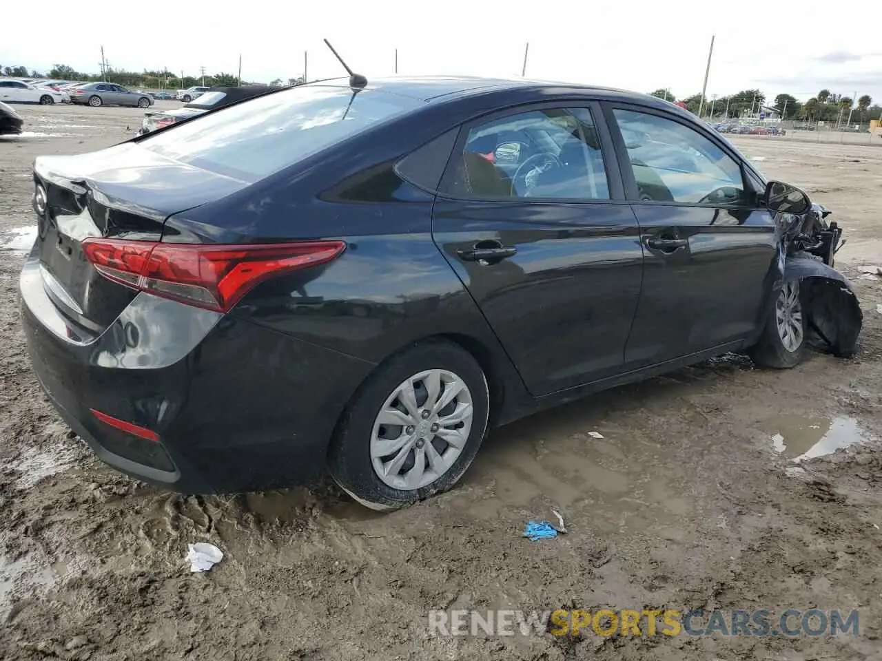 3 Фотография поврежденного автомобиля 3KPC24A60LE099822 HYUNDAI ACCENT 2020
