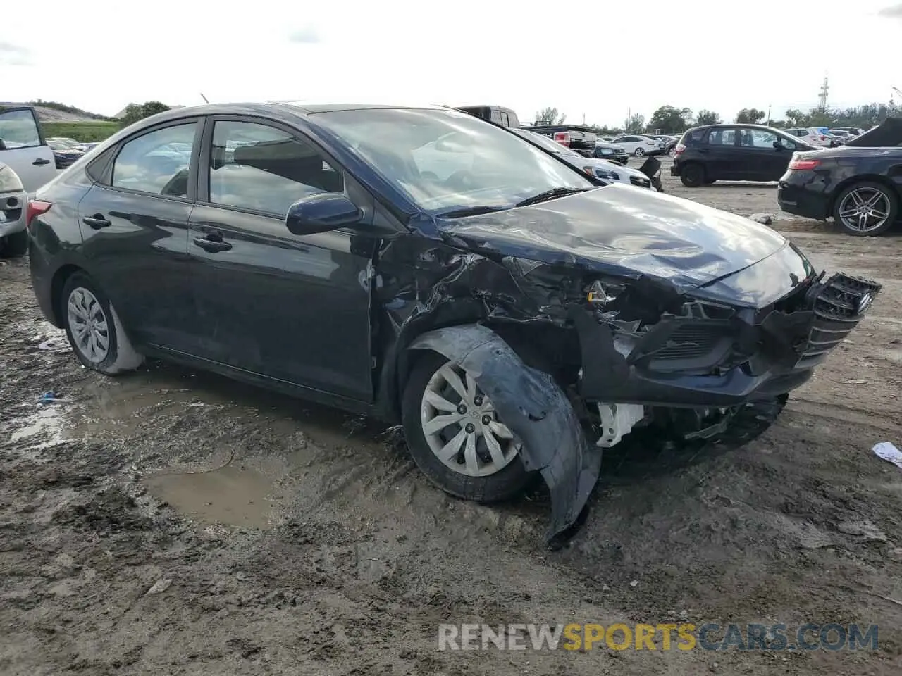 4 Фотография поврежденного автомобиля 3KPC24A60LE099822 HYUNDAI ACCENT 2020