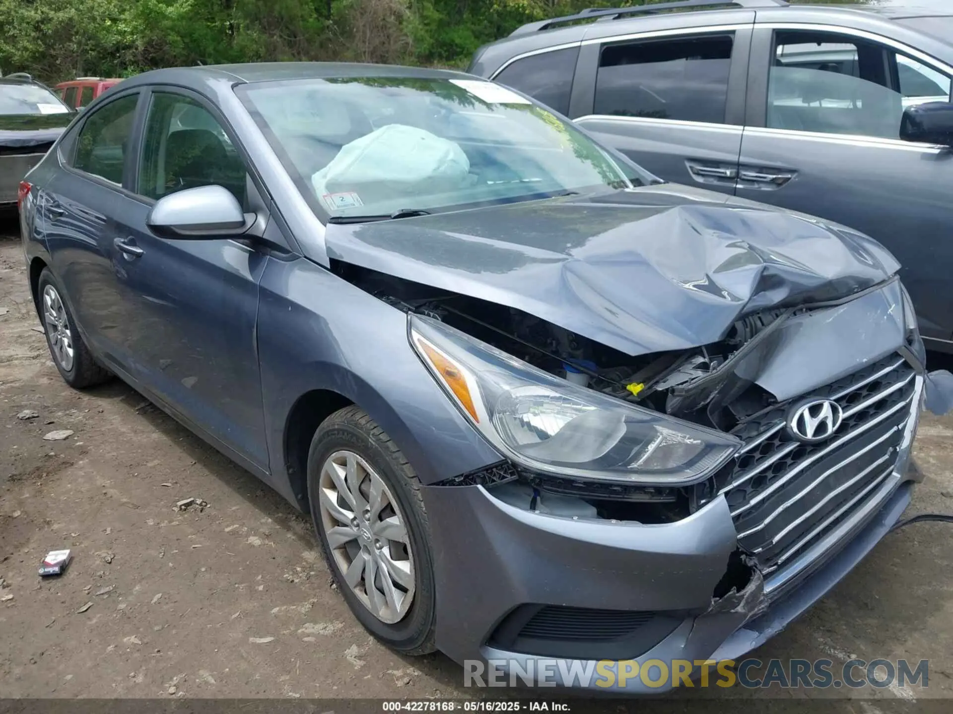 1 Фотография поврежденного автомобиля 3KPC24A60LE114139 HYUNDAI ACCENT 2020