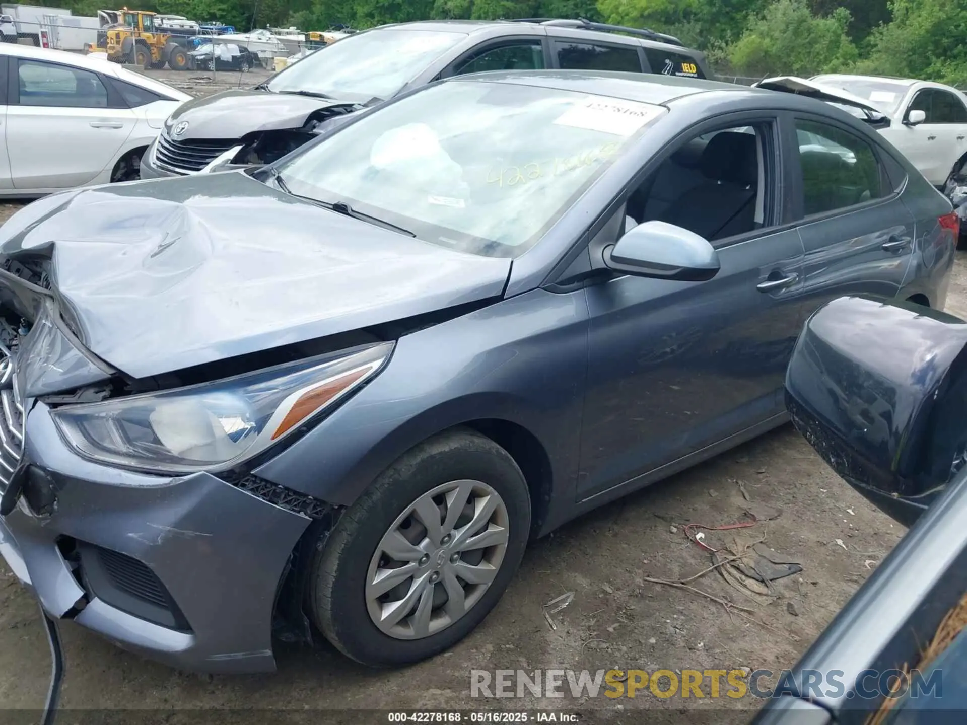 14 Фотография поврежденного автомобиля 3KPC24A60LE114139 HYUNDAI ACCENT 2020