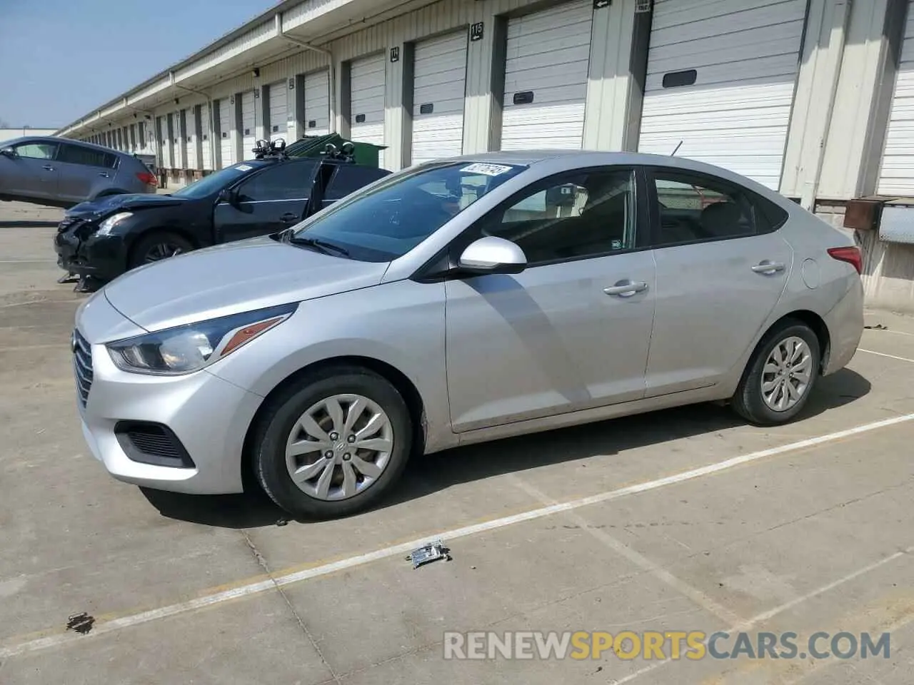 1 Photograph of a damaged car 3KPC24A60LE114724 HYUNDAI ACCENT 2020