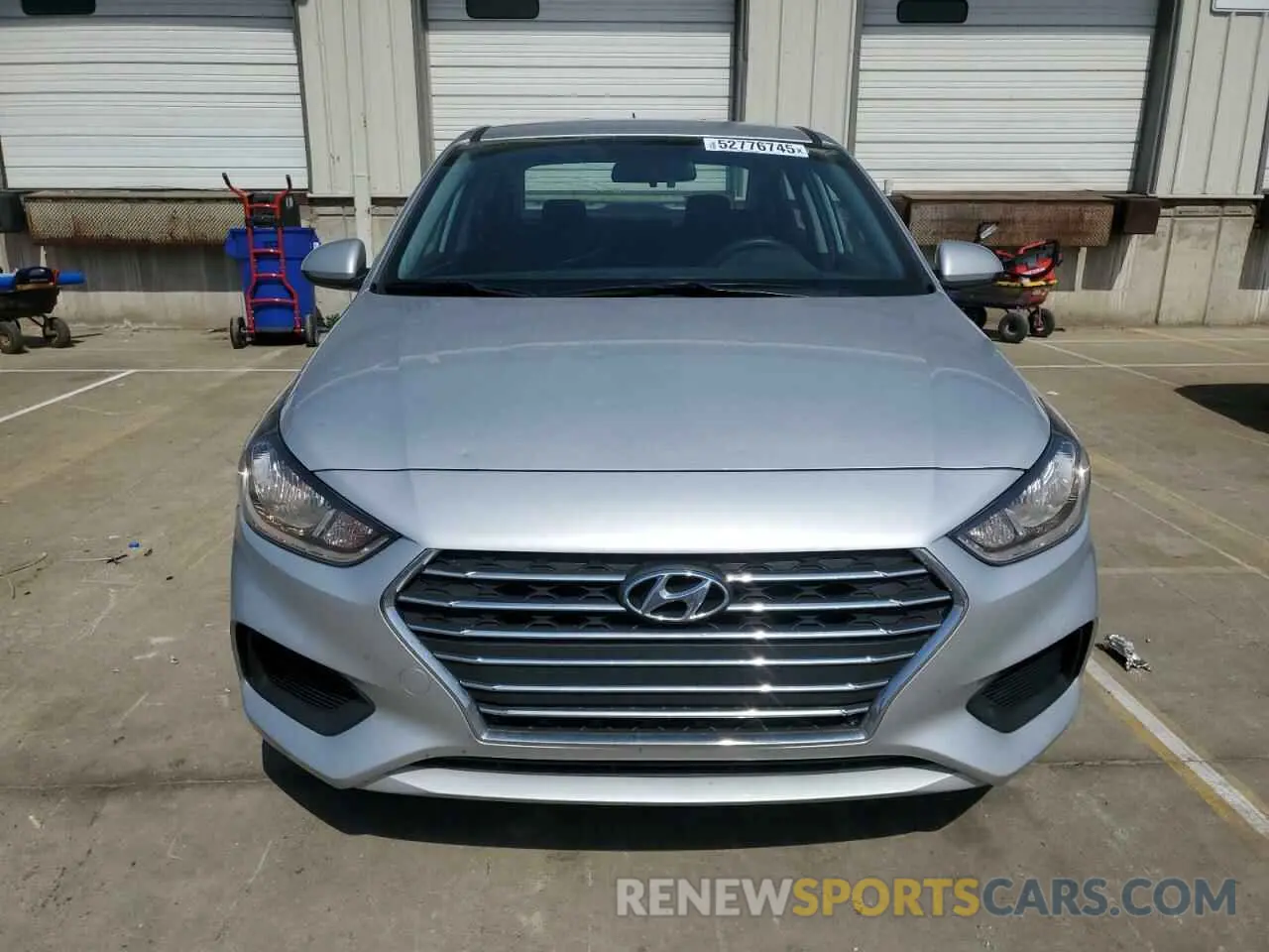 5 Photograph of a damaged car 3KPC24A60LE114724 HYUNDAI ACCENT 2020