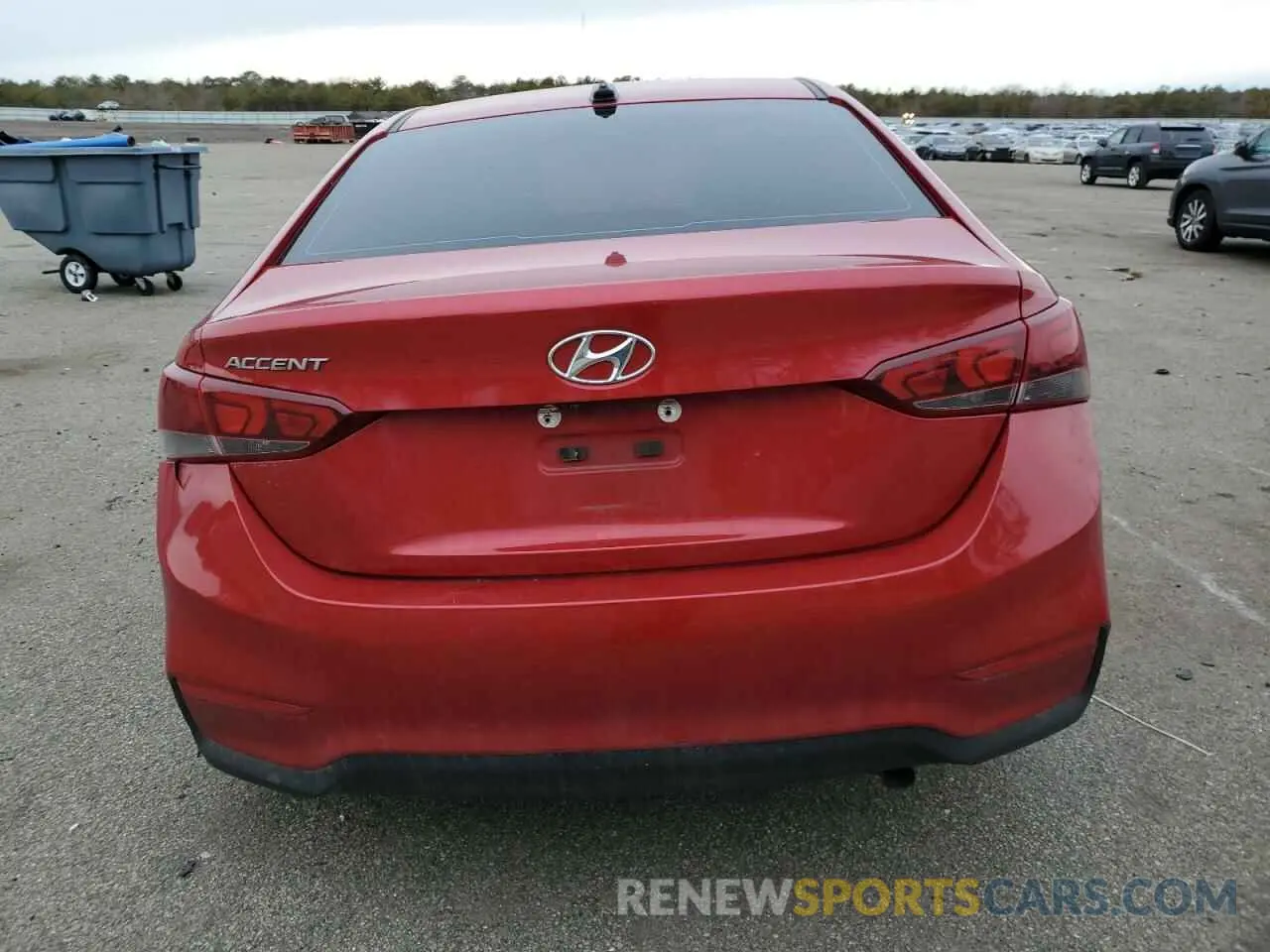 6 Фотография поврежденного автомобиля 3KPC24A61LE110164 HYUNDAI ACCENT 2020