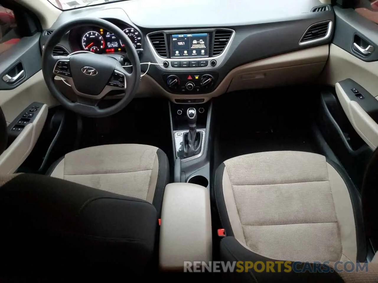 8 Фотография поврежденного автомобиля 3KPC24A61LE110164 HYUNDAI ACCENT 2020