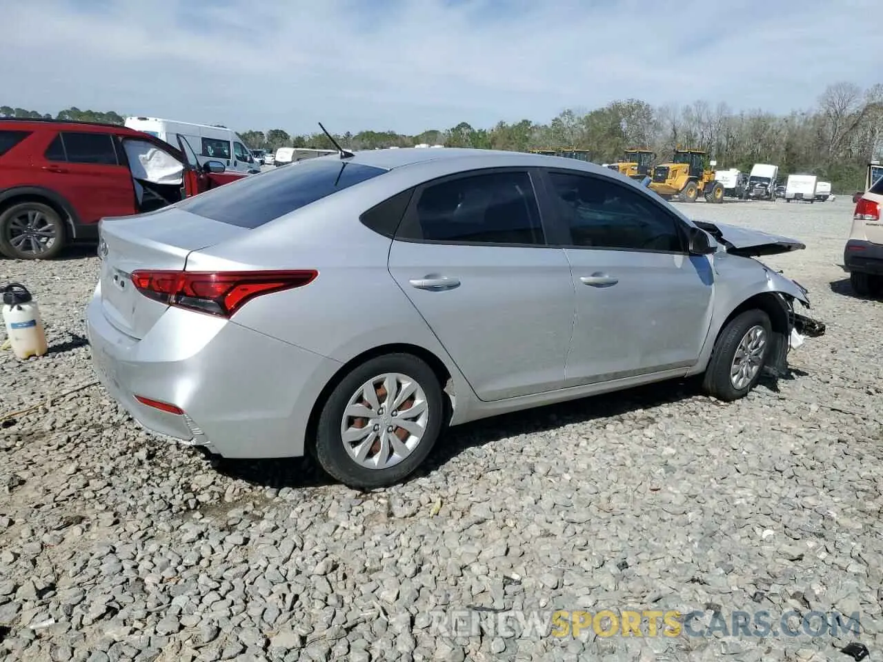 3 Photograph of a damaged car 3KPC24A62LE099224 HYUNDAI ACCENT 2020