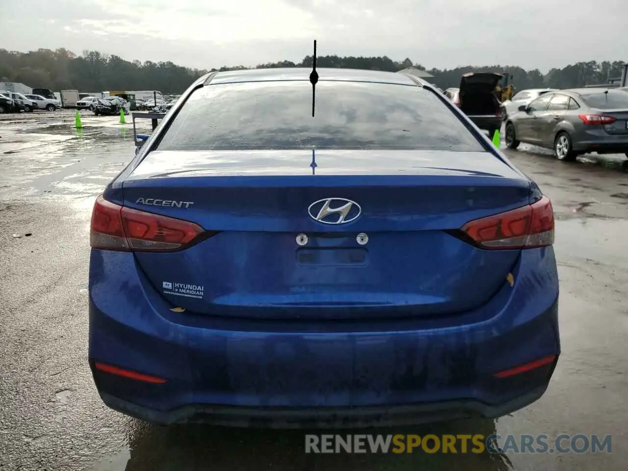 6 Photograph of a damaged car 3KPC24A62LE103336 HYUNDAI ACCENT 2020