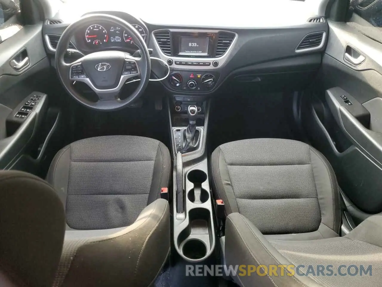 8 Photograph of a damaged car 3KPC24A62LE103336 HYUNDAI ACCENT 2020