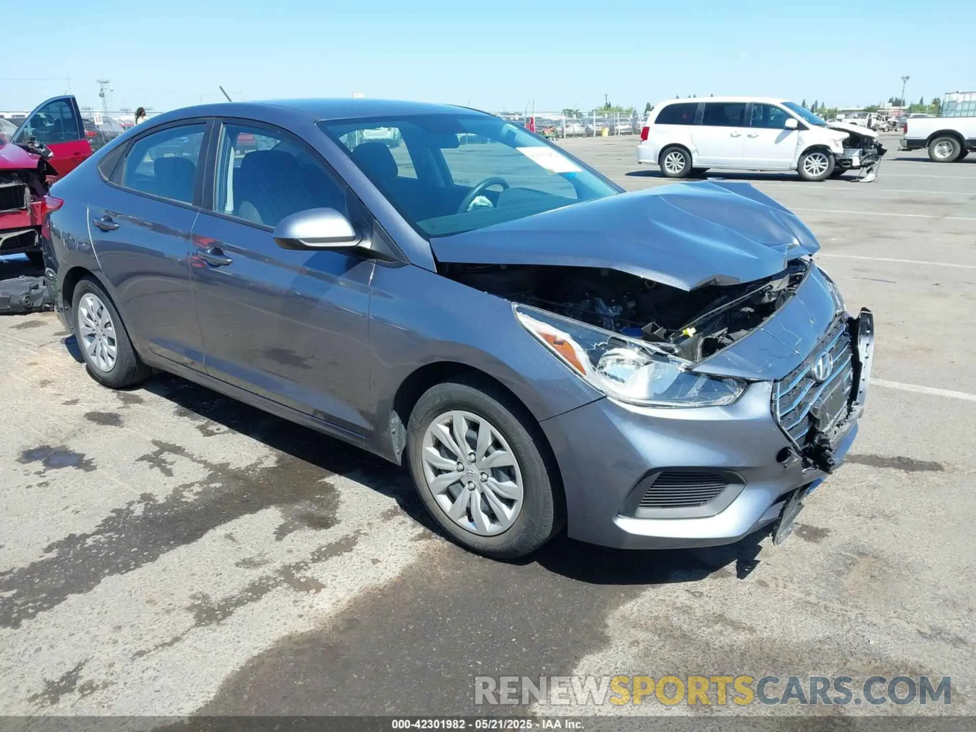 1 Фотография поврежденного автомобиля 3KPC24A62LE123781 HYUNDAI ACCENT 2020