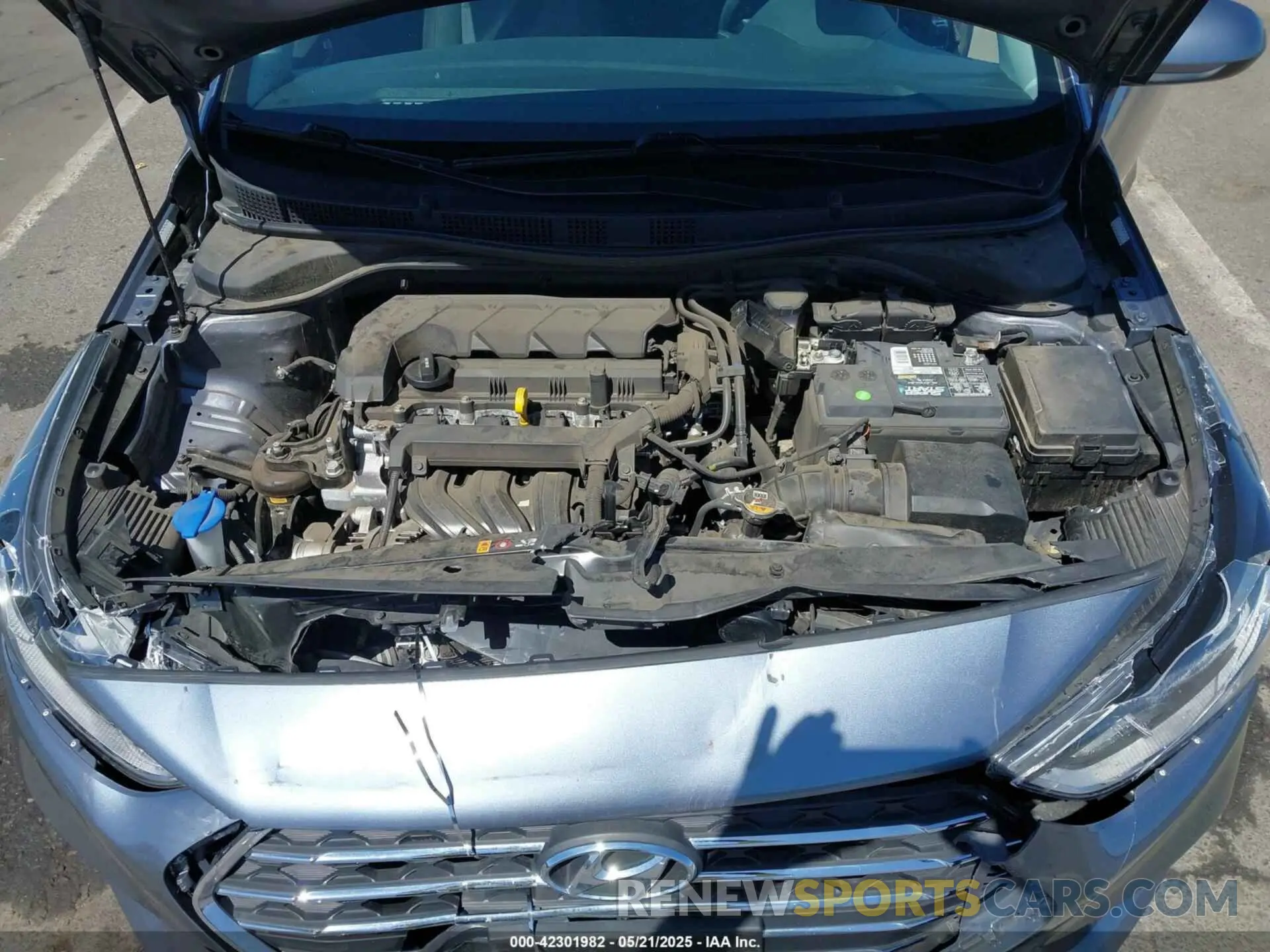 10 Фотография поврежденного автомобиля 3KPC24A62LE123781 HYUNDAI ACCENT 2020