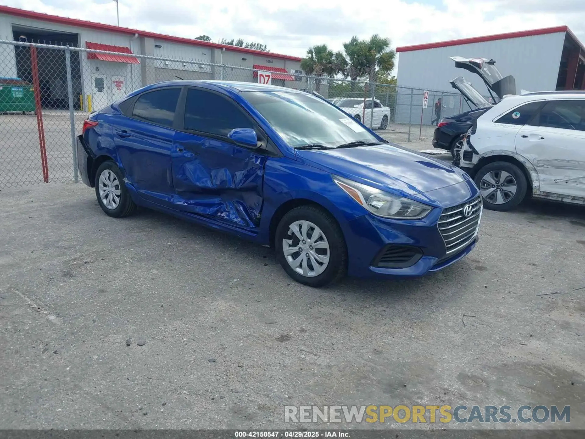 1 Фотография поврежденного автомобиля 3KPC24A63LE114006 HYUNDAI ACCENT 2020