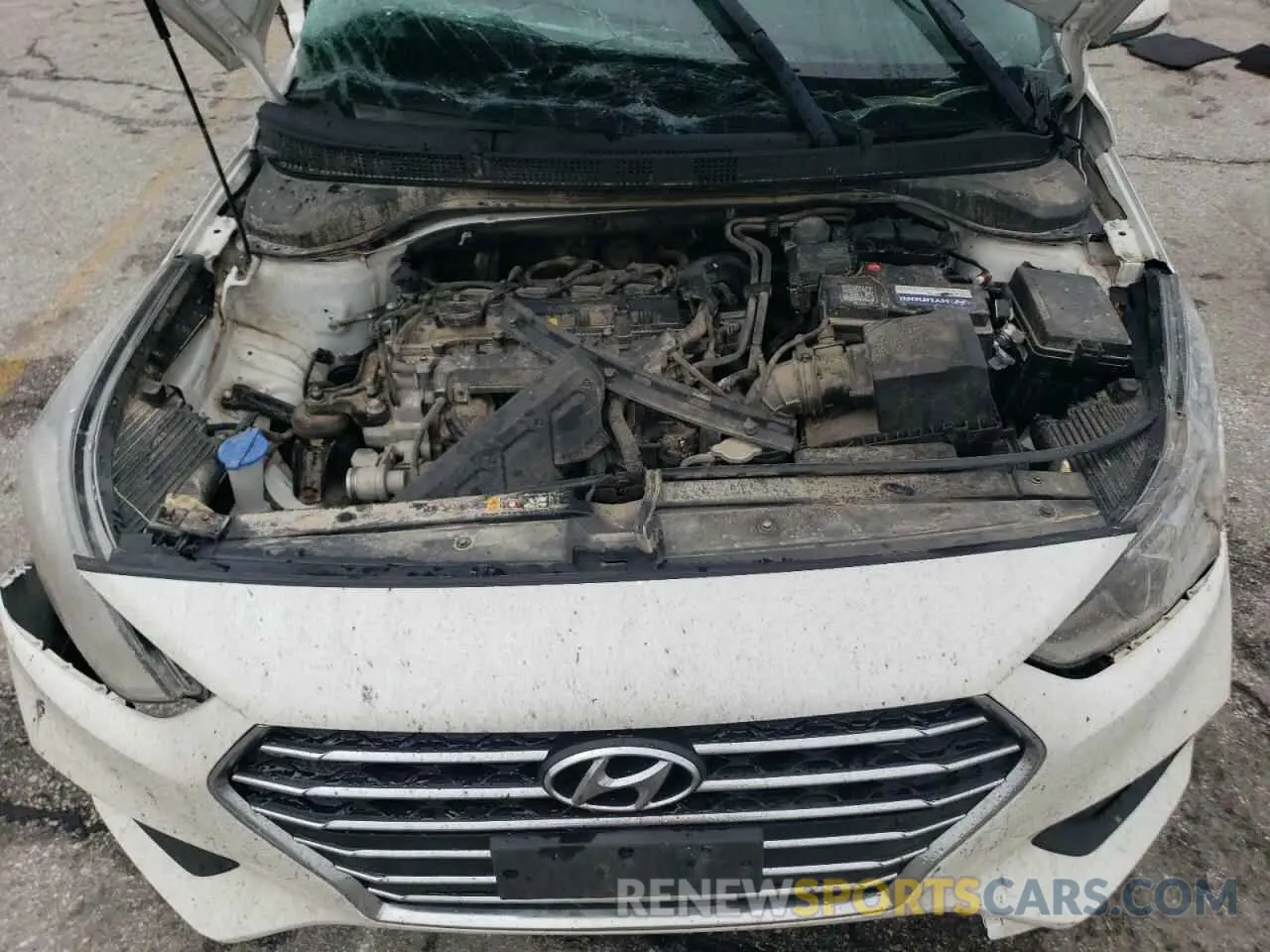 11 Photograph of a damaged car 3KPC24A64LE092436 HYUNDAI ACCENT 2020