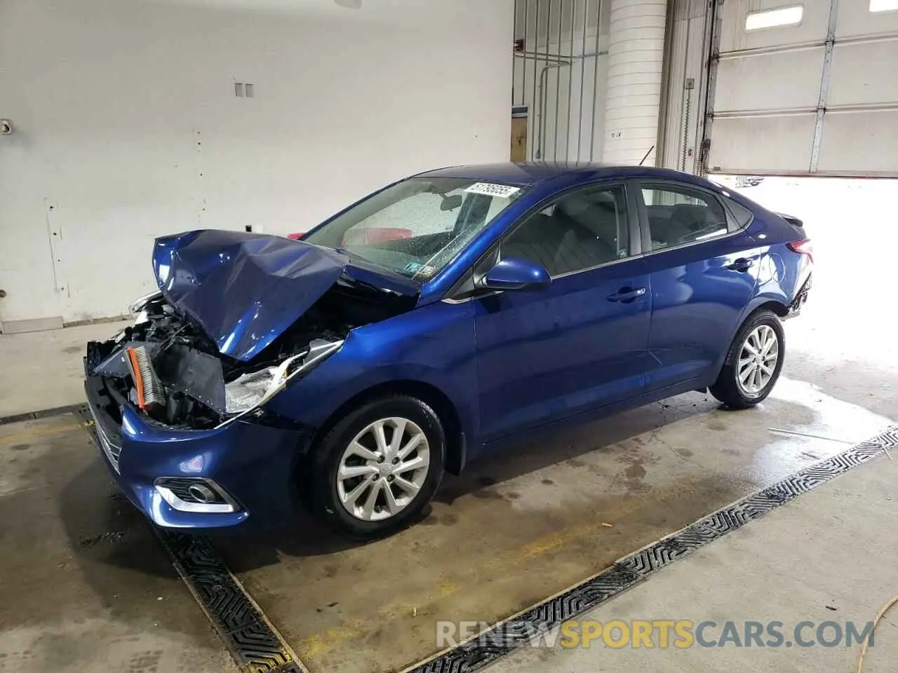 1 Photograph of a damaged car 3KPC24A66LE122925 HYUNDAI ACCENT 2020