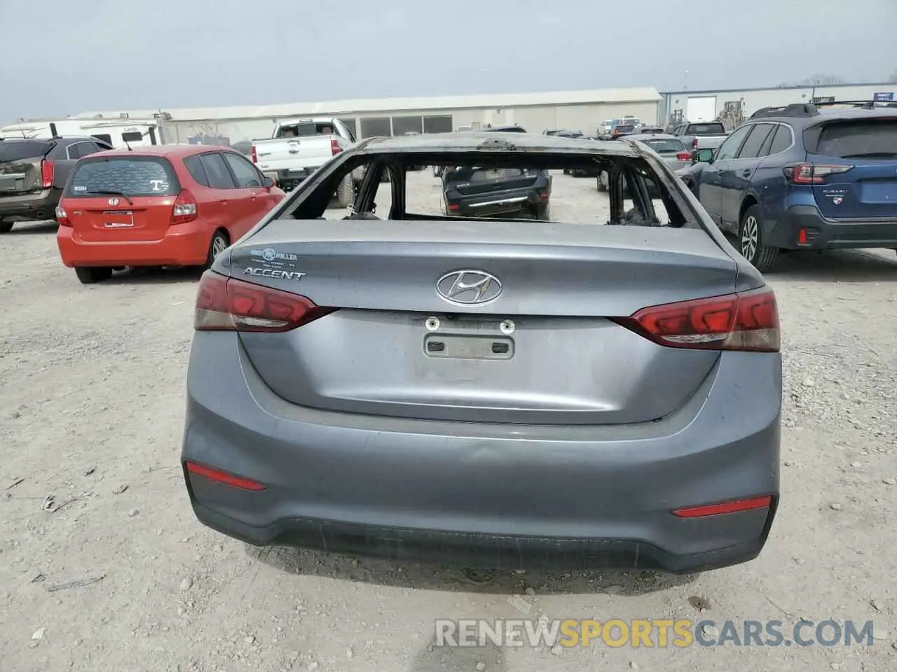 6 Фотография поврежденного автомобиля 3KPC24A67LE095265 HYUNDAI ACCENT 2020
