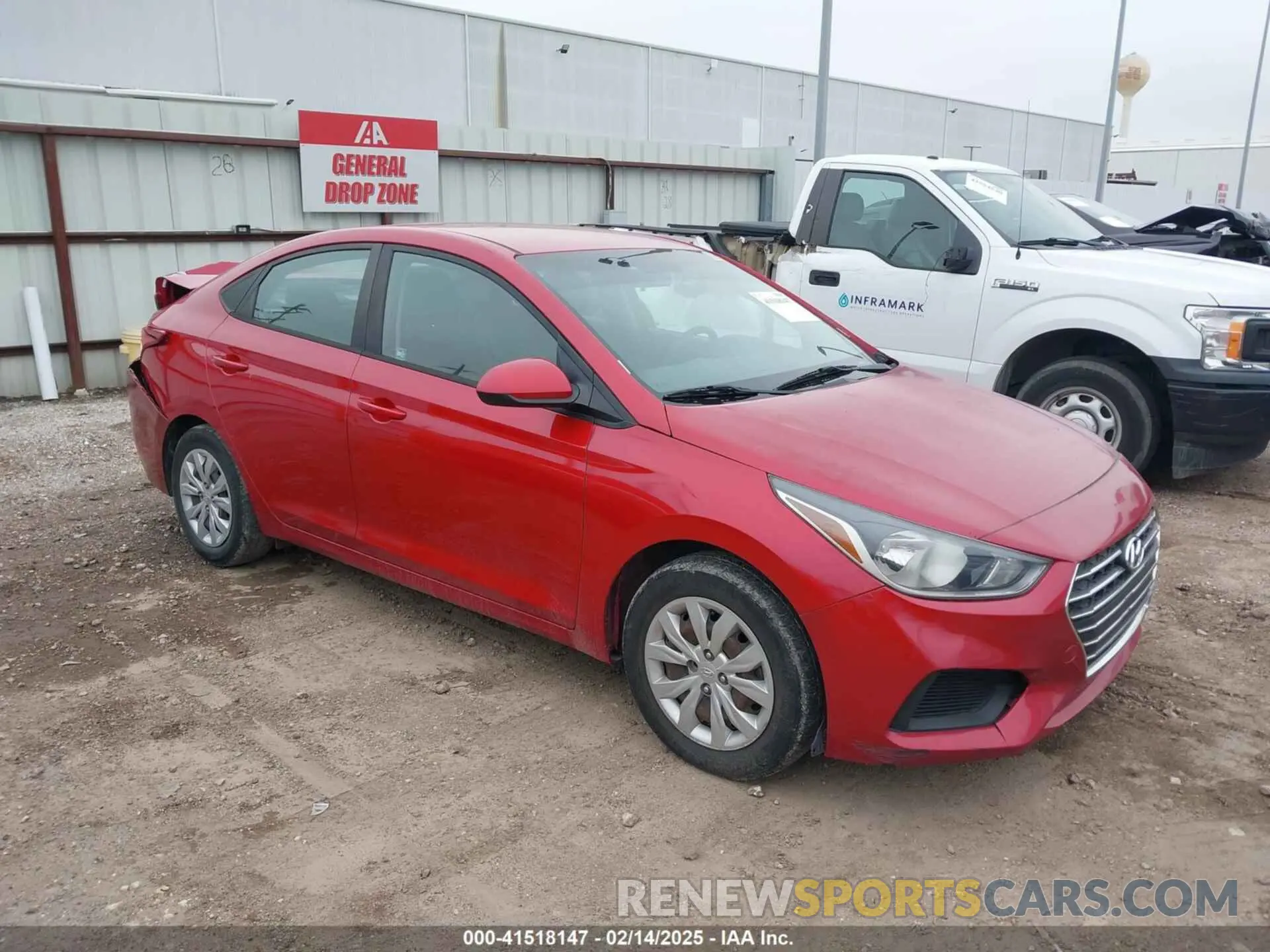 1 Фотография поврежденного автомобиля 3KPC24A67LE109942 HYUNDAI ACCENT 2020