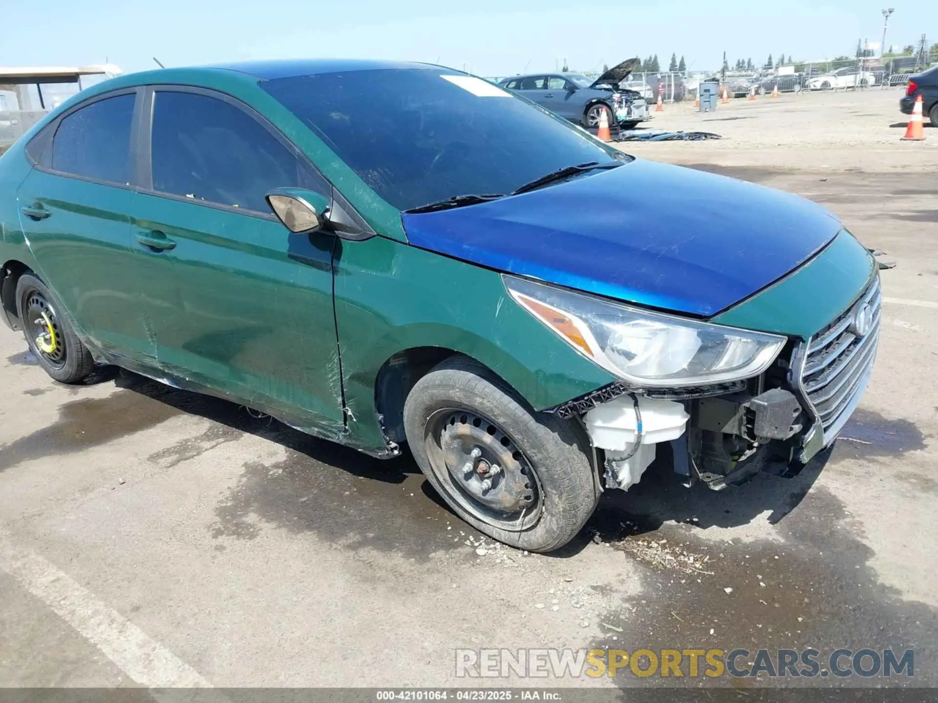 1 Фотография поврежденного автомобиля 3KPC24A67LE113117 HYUNDAI ACCENT 2020