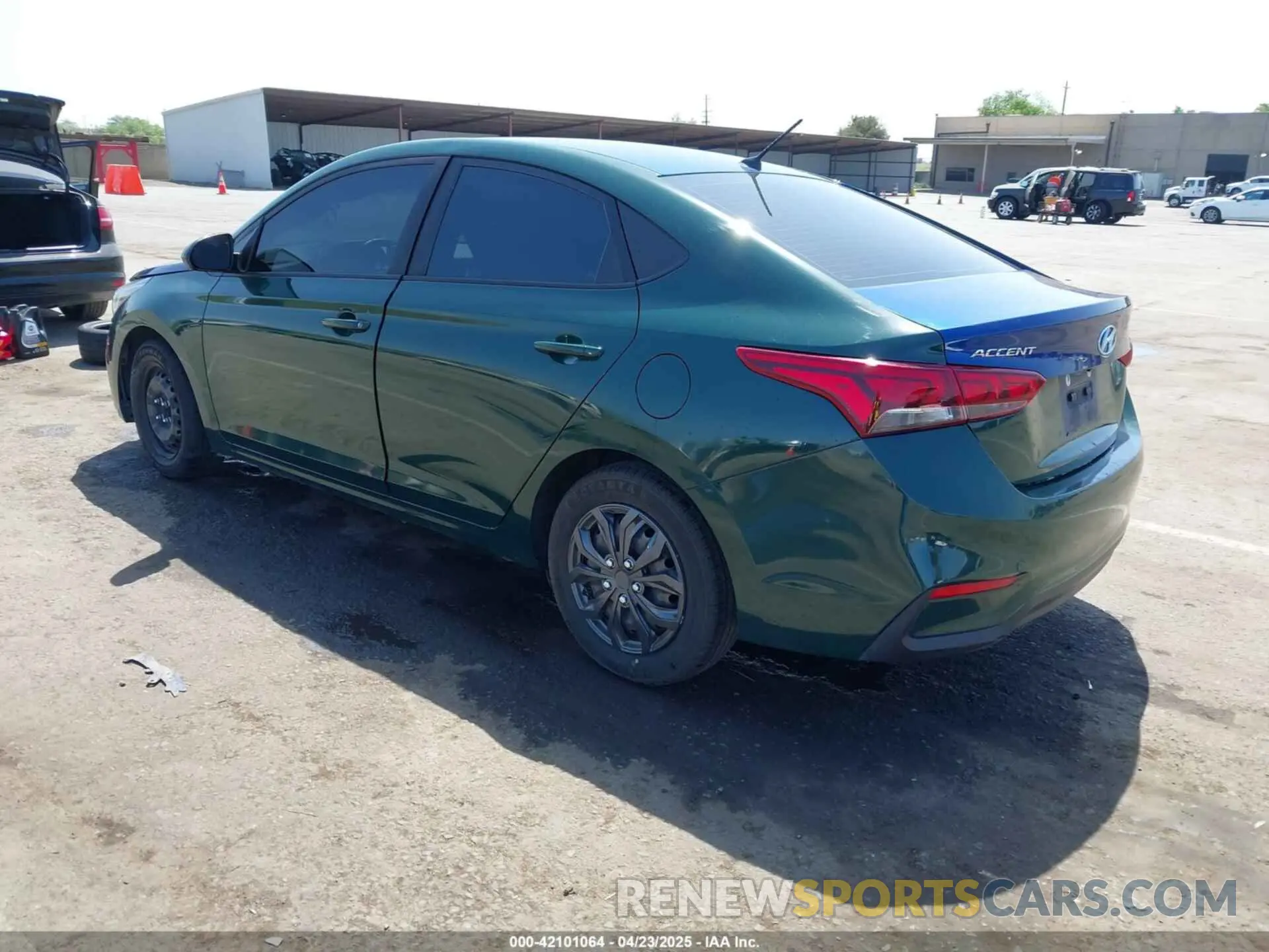 3 Фотография поврежденного автомобиля 3KPC24A67LE113117 HYUNDAI ACCENT 2020