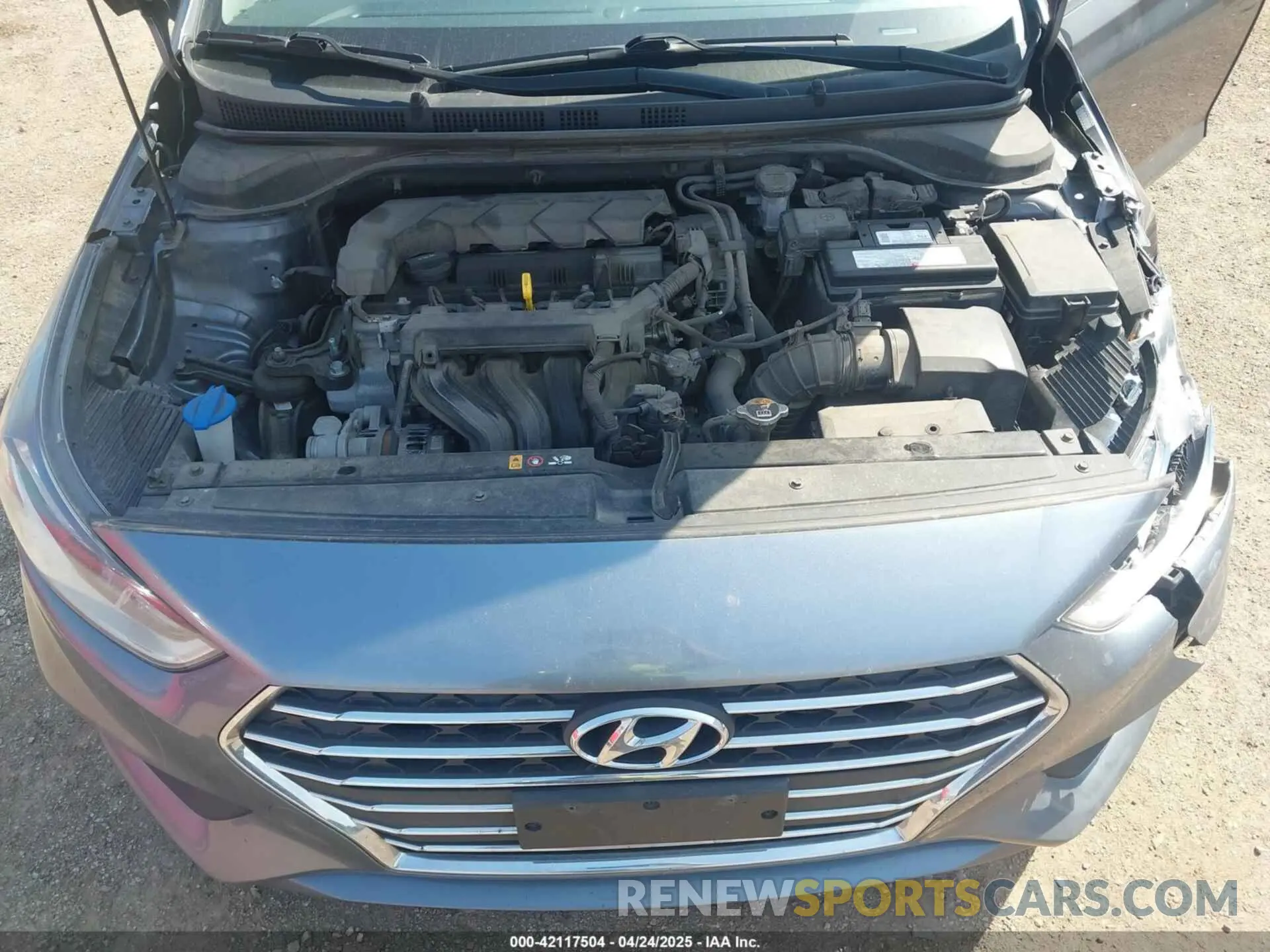 10 Фотография поврежденного автомобиля 3KPC24A67LE123713 HYUNDAI ACCENT 2020