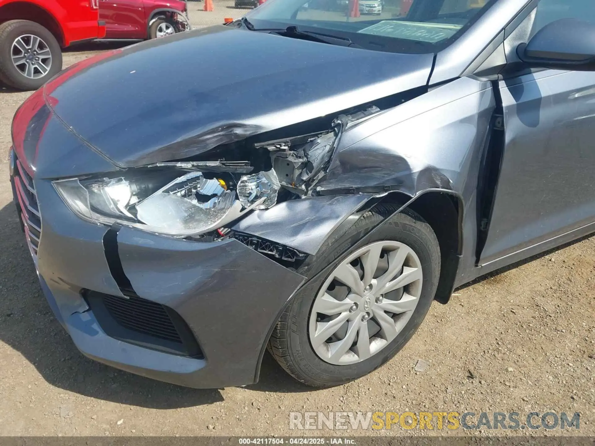 6 Фотография поврежденного автомобиля 3KPC24A67LE123713 HYUNDAI ACCENT 2020