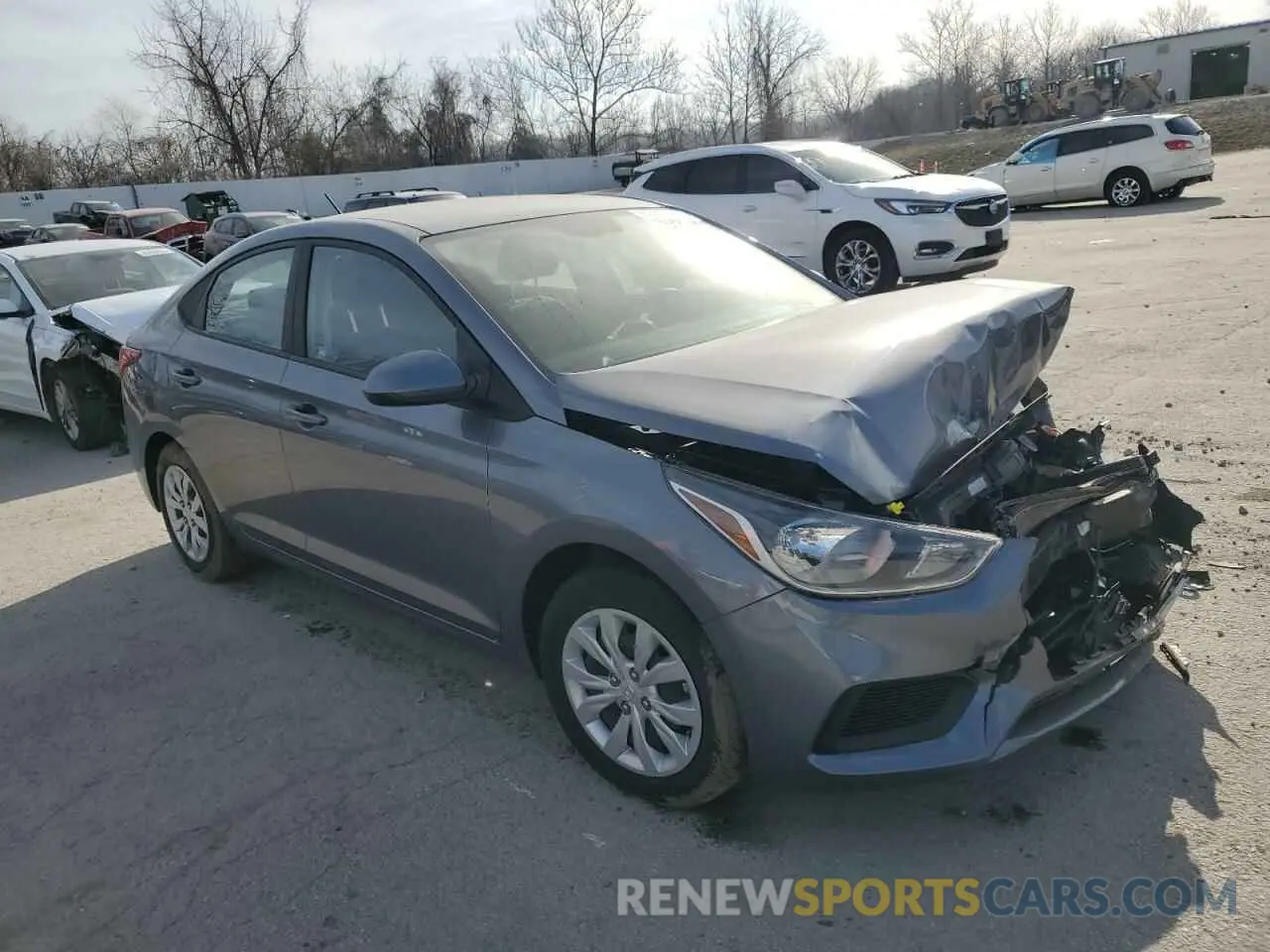 4 Фотография поврежденного автомобиля 3KPC24A67LE126403 HYUNDAI ACCENT 2020