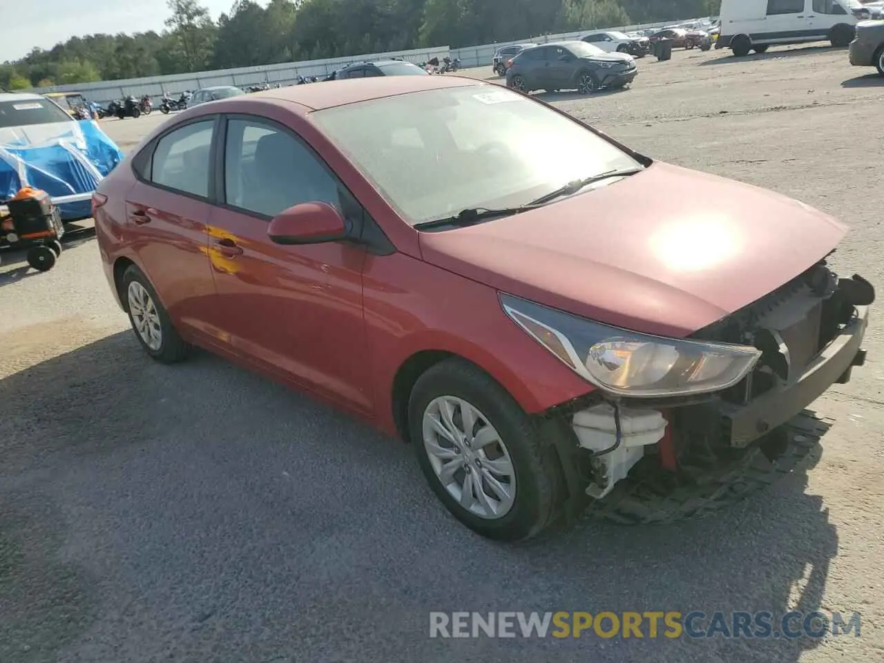 4 Photograph of a damaged car 3KPC24A68LE113014 HYUNDAI ACCENT 2020