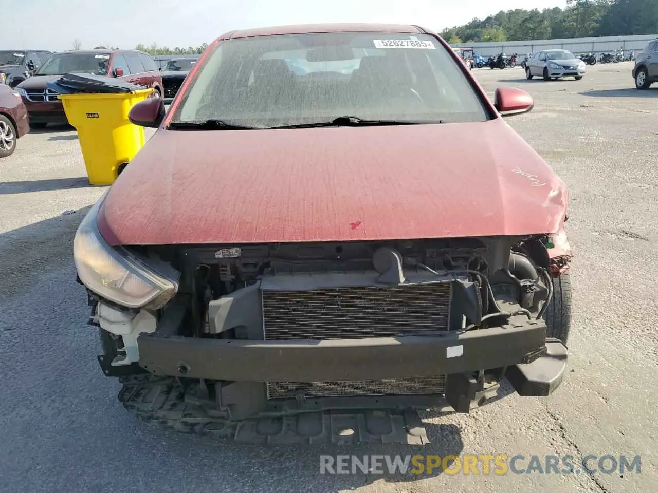 5 Photograph of a damaged car 3KPC24A68LE113014 HYUNDAI ACCENT 2020